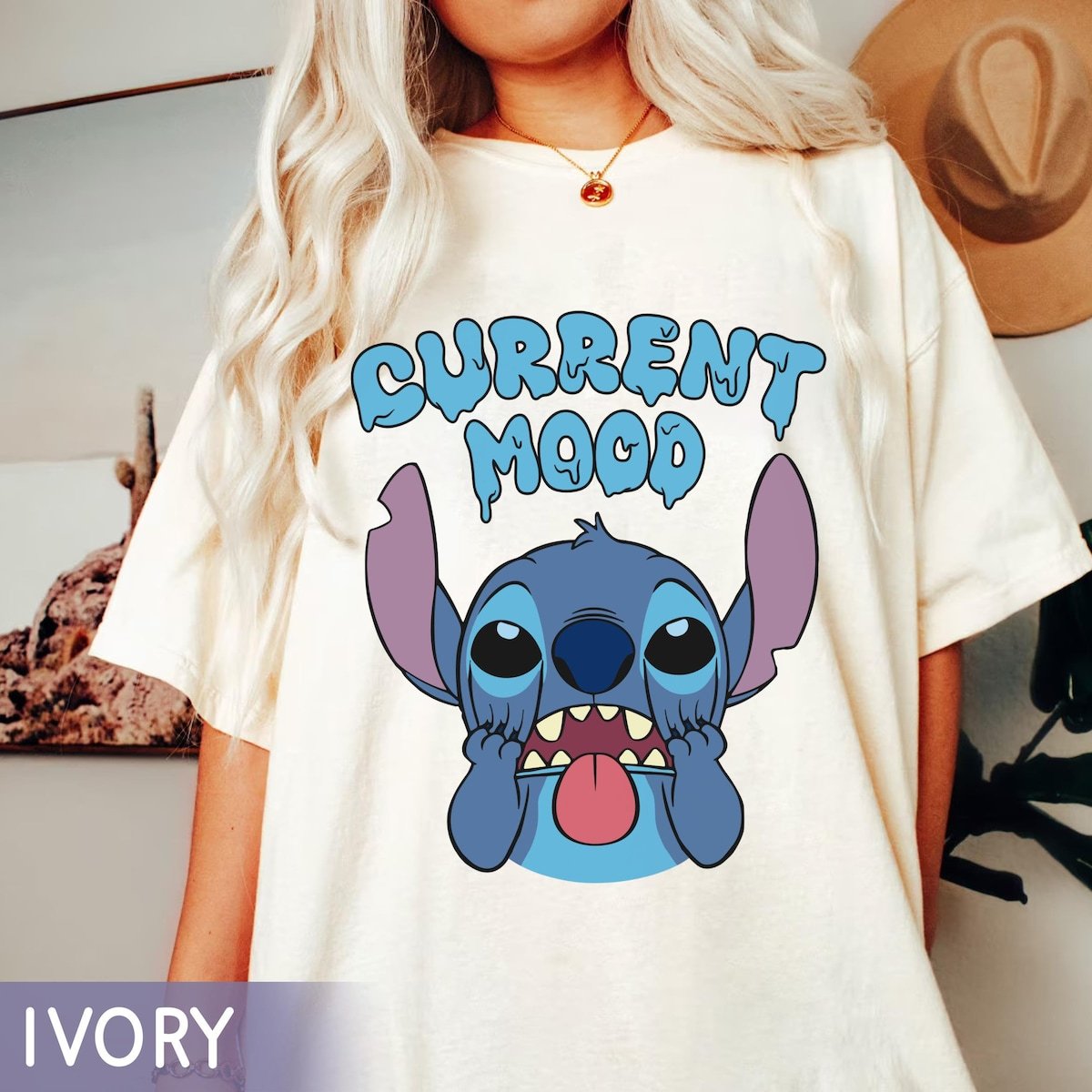 Stitch Vintage Comfort Colors Shirt Funny Lilo & Stitch Disney Tee