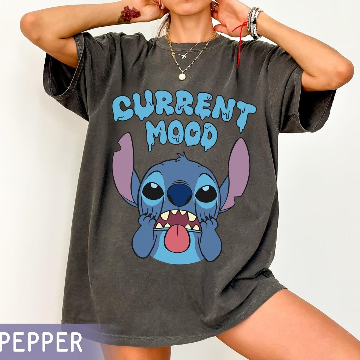 Stitch Vintage Comfort Colors Shirt Funny Lilo & Stitch Disney Tee