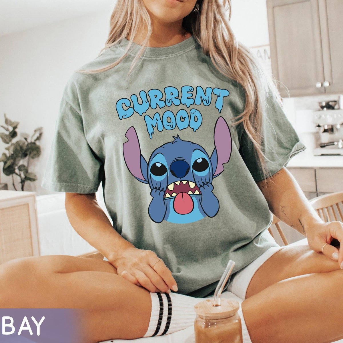 Stitch Vintage Comfort Colors Shirt Funny Lilo & Stitch Disney Tee
