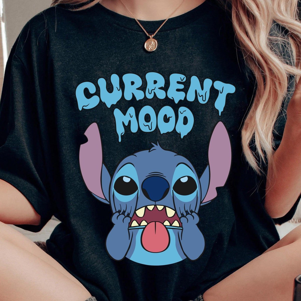 Stitch Vintage Comfort Colors Shirt Funny Lilo & Stitch Disney Tee