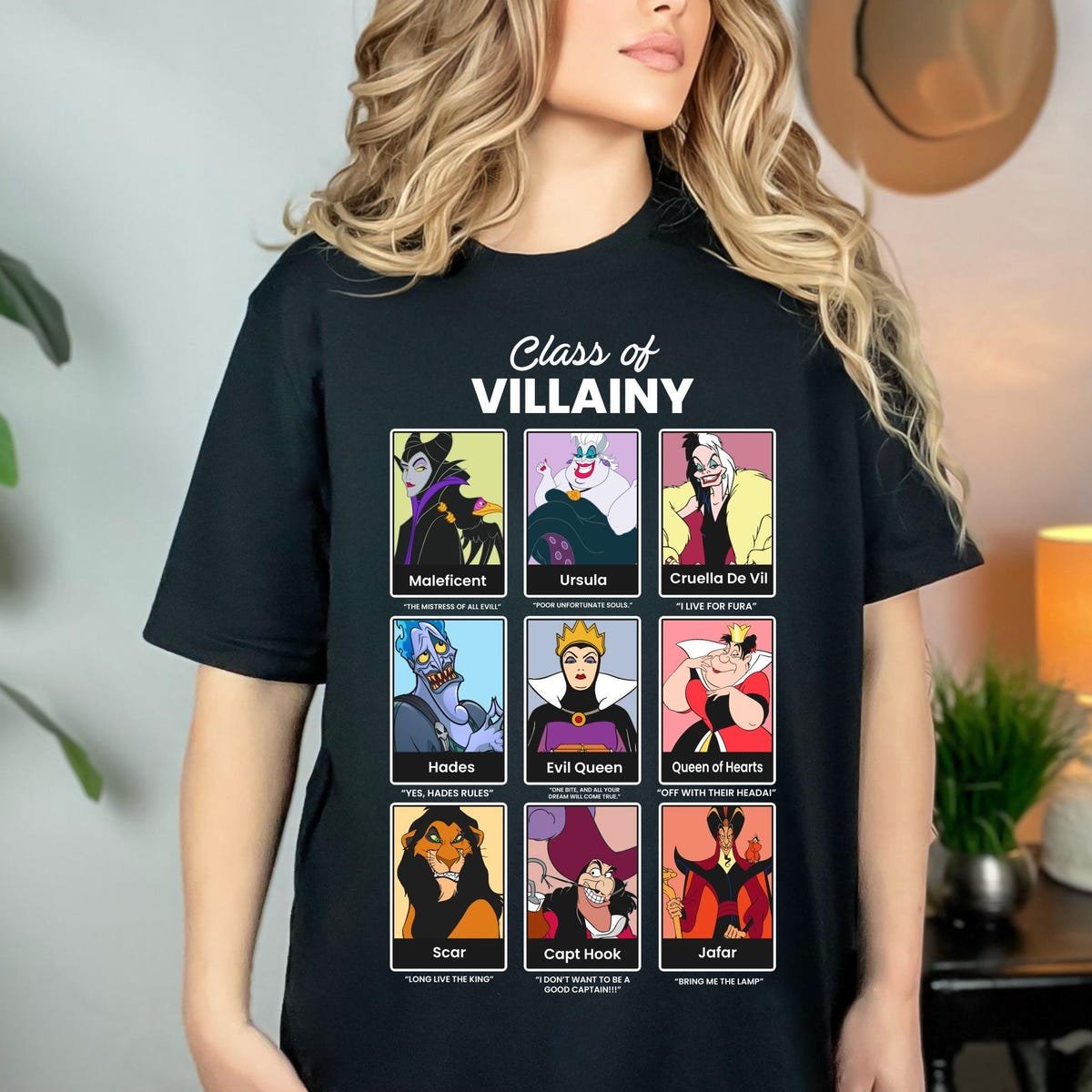 Villains Shirt Disney Maleficent Ursula Evil Queen Tee