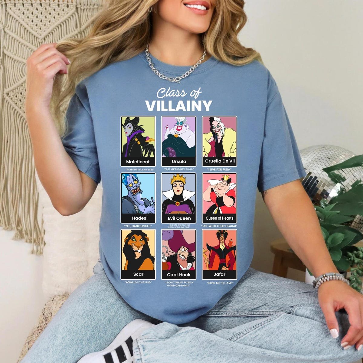 Villains Shirt Disney Maleficent Ursula Evil Queen Tee