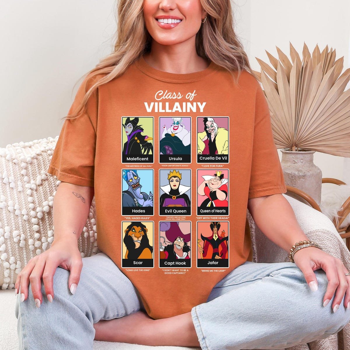 Villains Shirt Disney Maleficent Ursula Evil Queen Tee