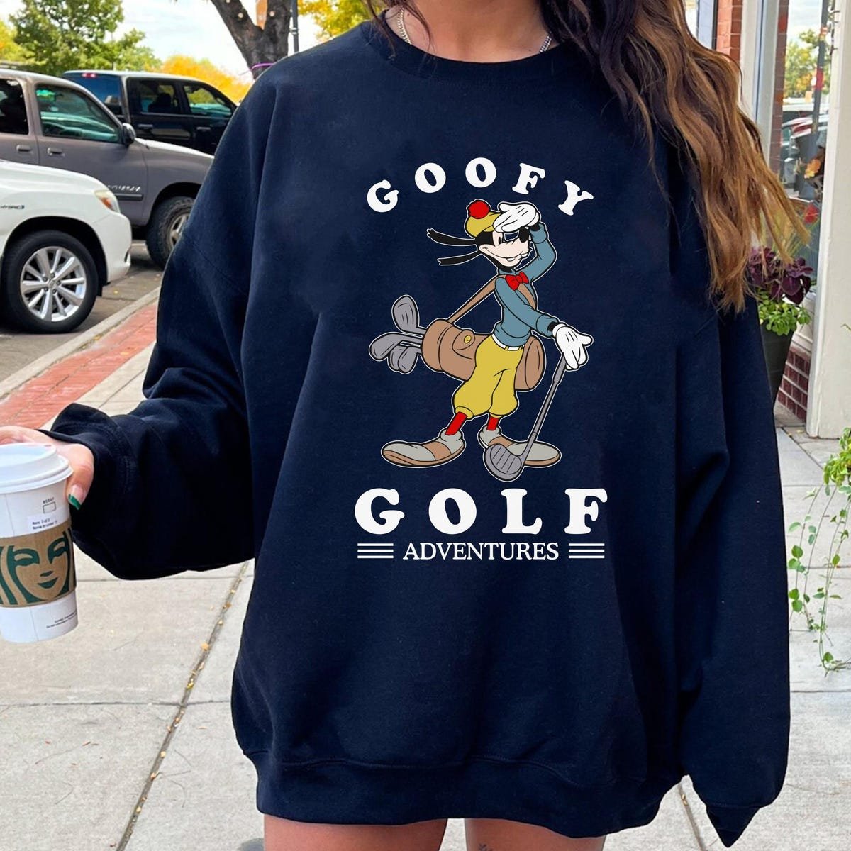 Vintage Goofy Golf T-shirt for Disney Fans and Golf Lovers