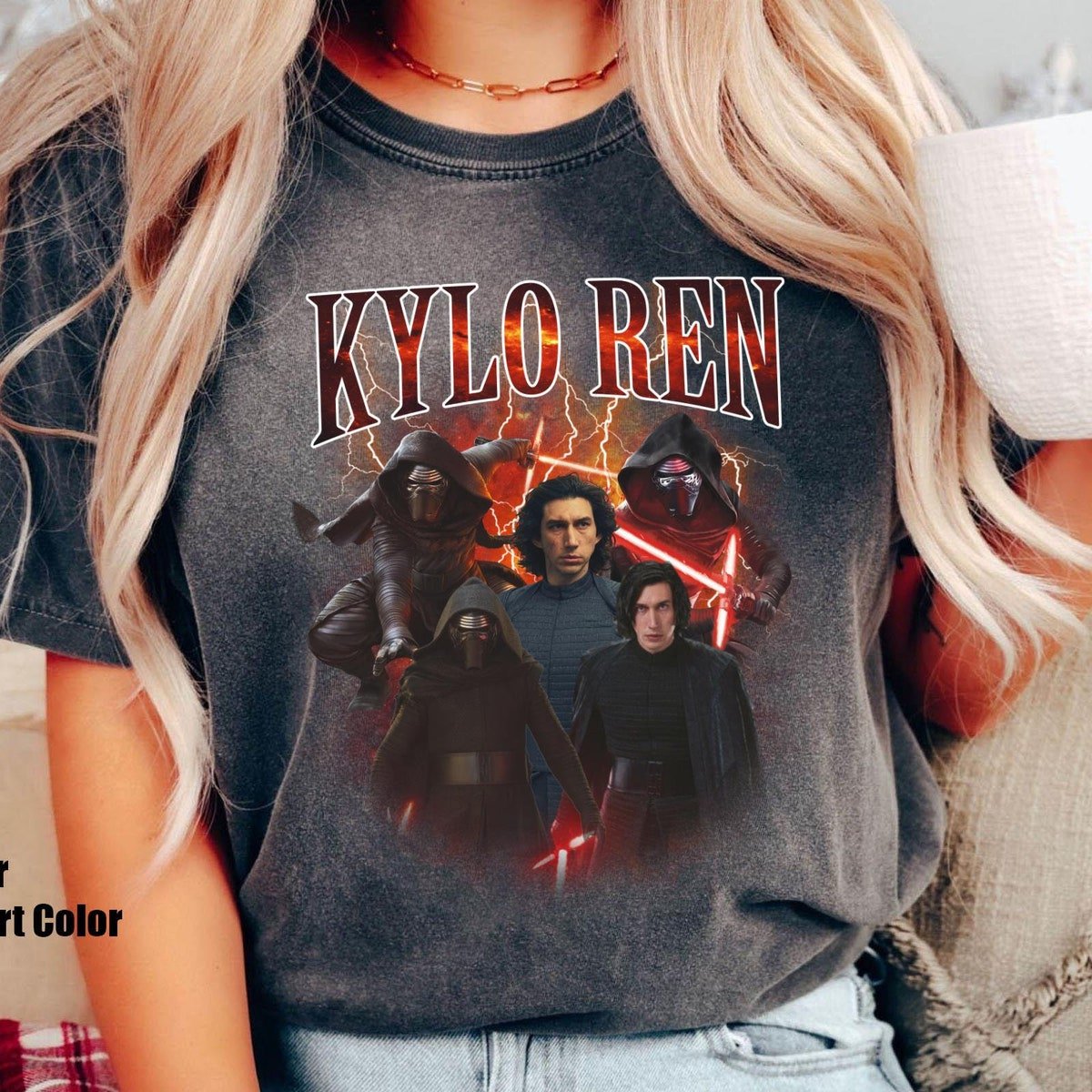 Vintage Kylo Ren Shirt Star Wars Disney Trip Gift