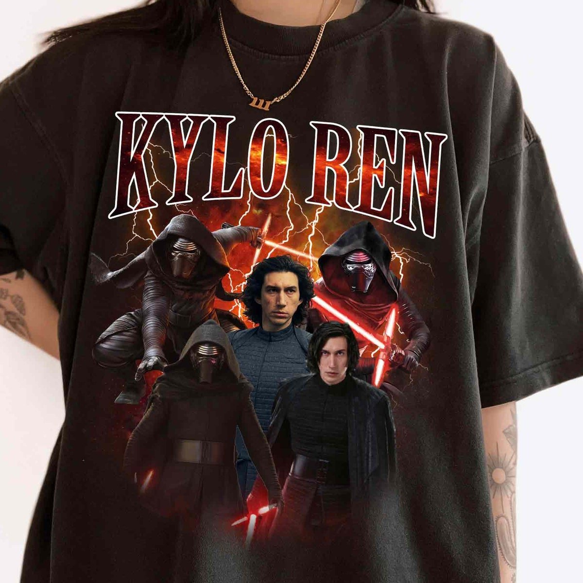 Vintage Kylo Ren Shirt Star Wars Disney Trip Gift