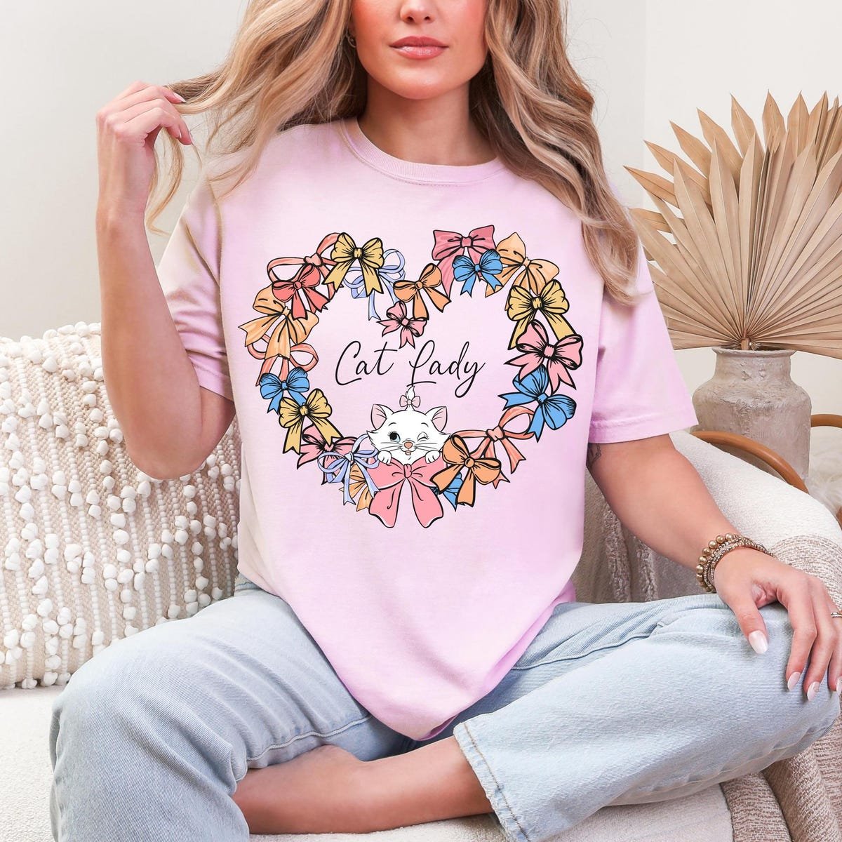 Vintage Marie Cat Shirt Disney Aristocats Tee Cute Birthday Gift