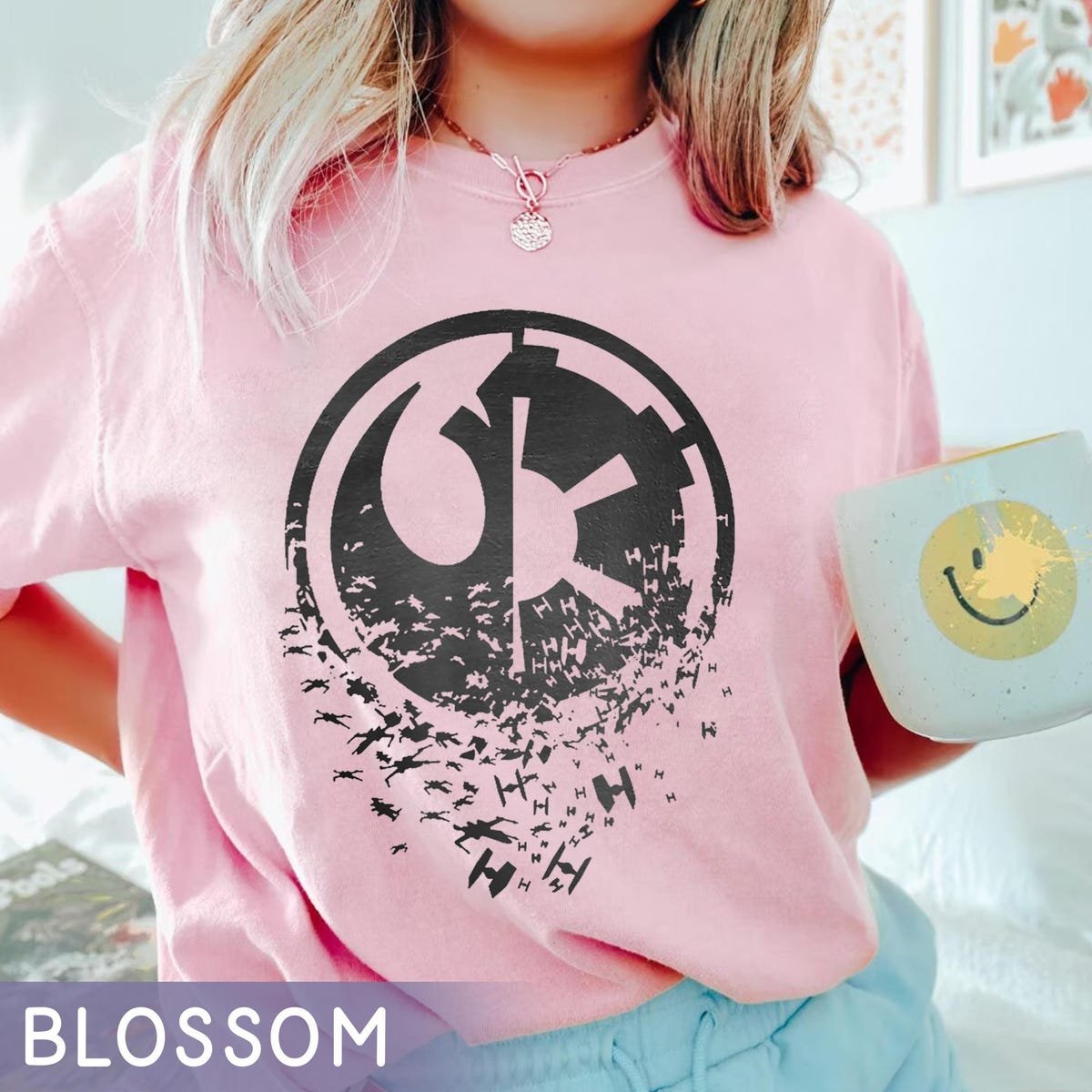 Vintage Rebel Alliance Galactic Empire Shirt Star Wars Comfort Colors