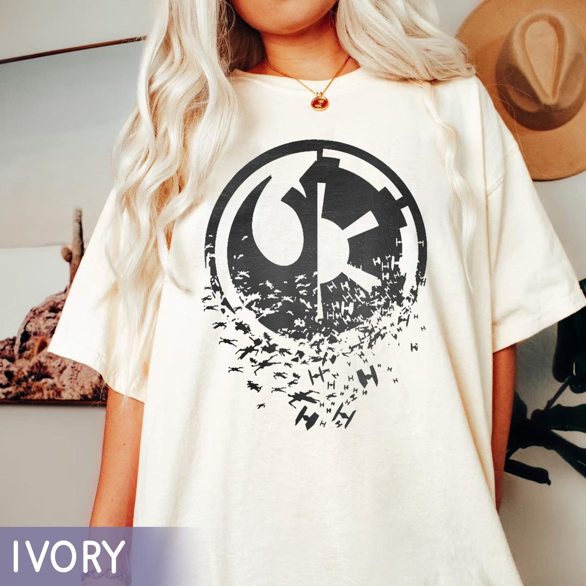 Vintage Rebel Alliance Galactic Empire Shirt Star Wars Comfort Colors