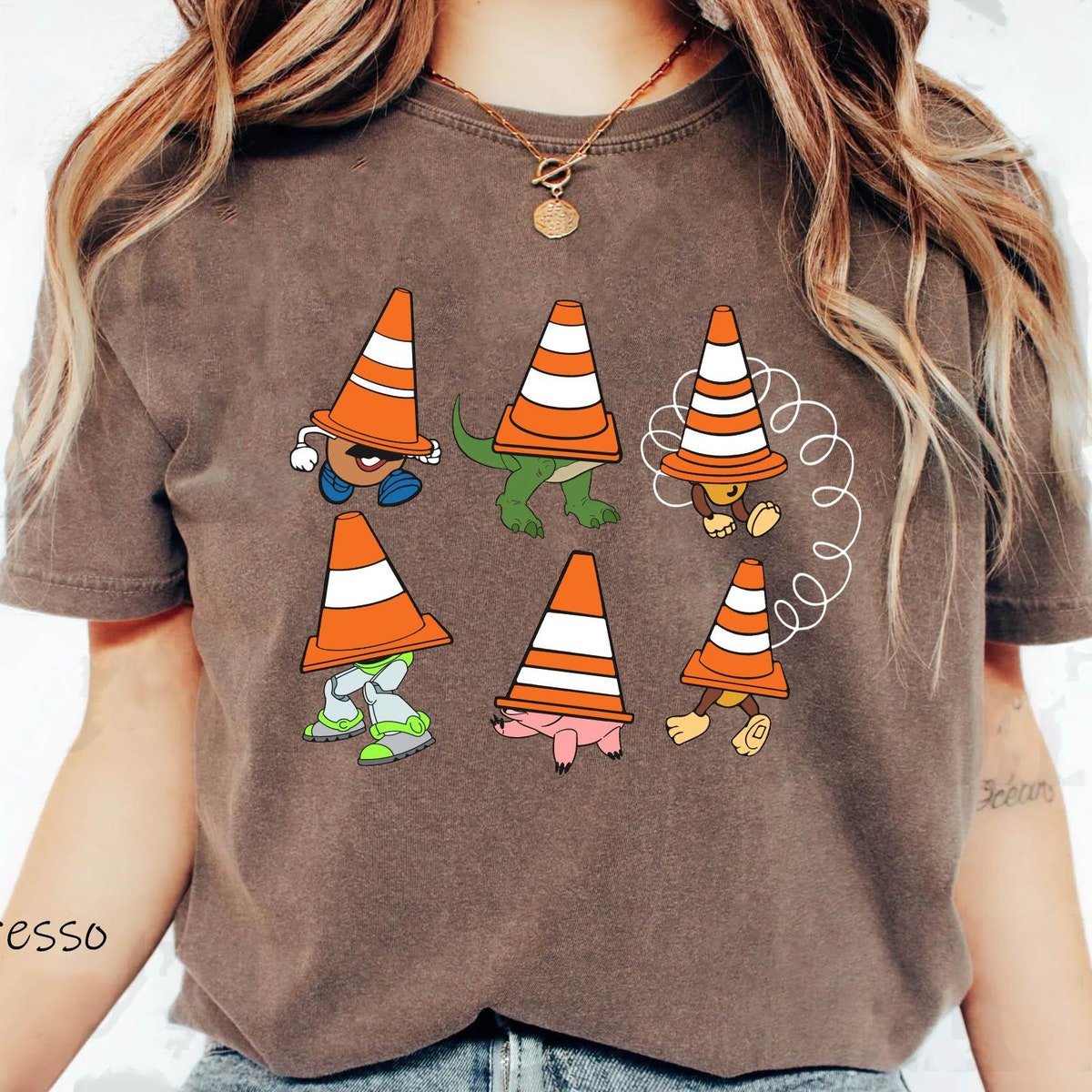 Vintage Toy Story Shirt Mr Potato Rex Buzz Lightyear Disney Family Trip
