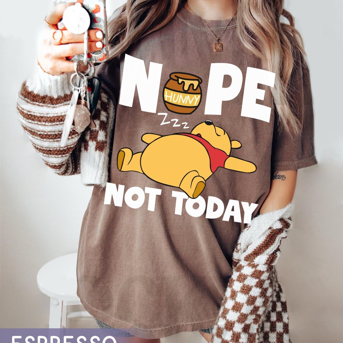 Winnie The Pooh Honey Pot Shirt Cute Disney T-shirt Disneyland Trip