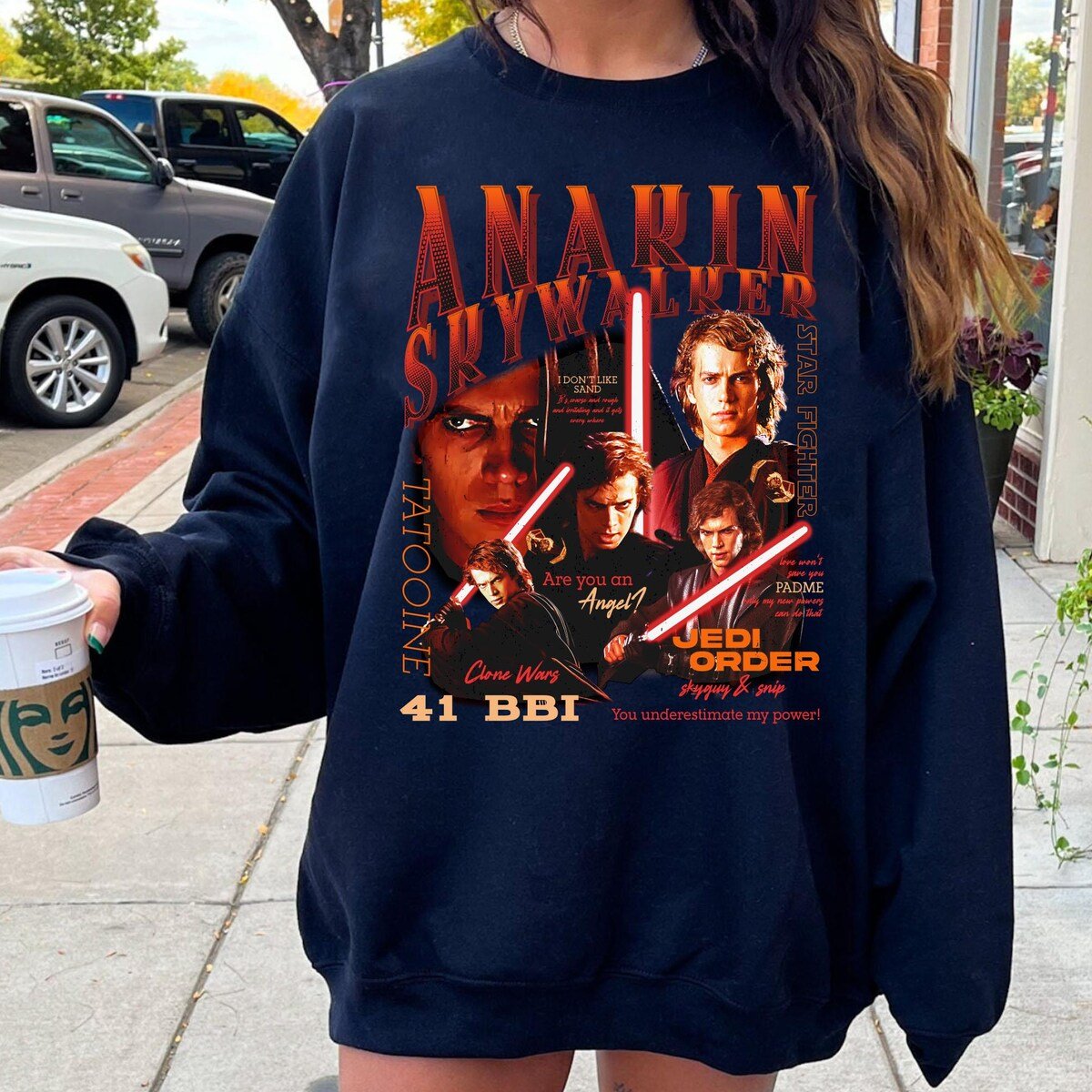 Anakin Skywalker T-shirt Star Wars Darth Vader Revenge Shirt
