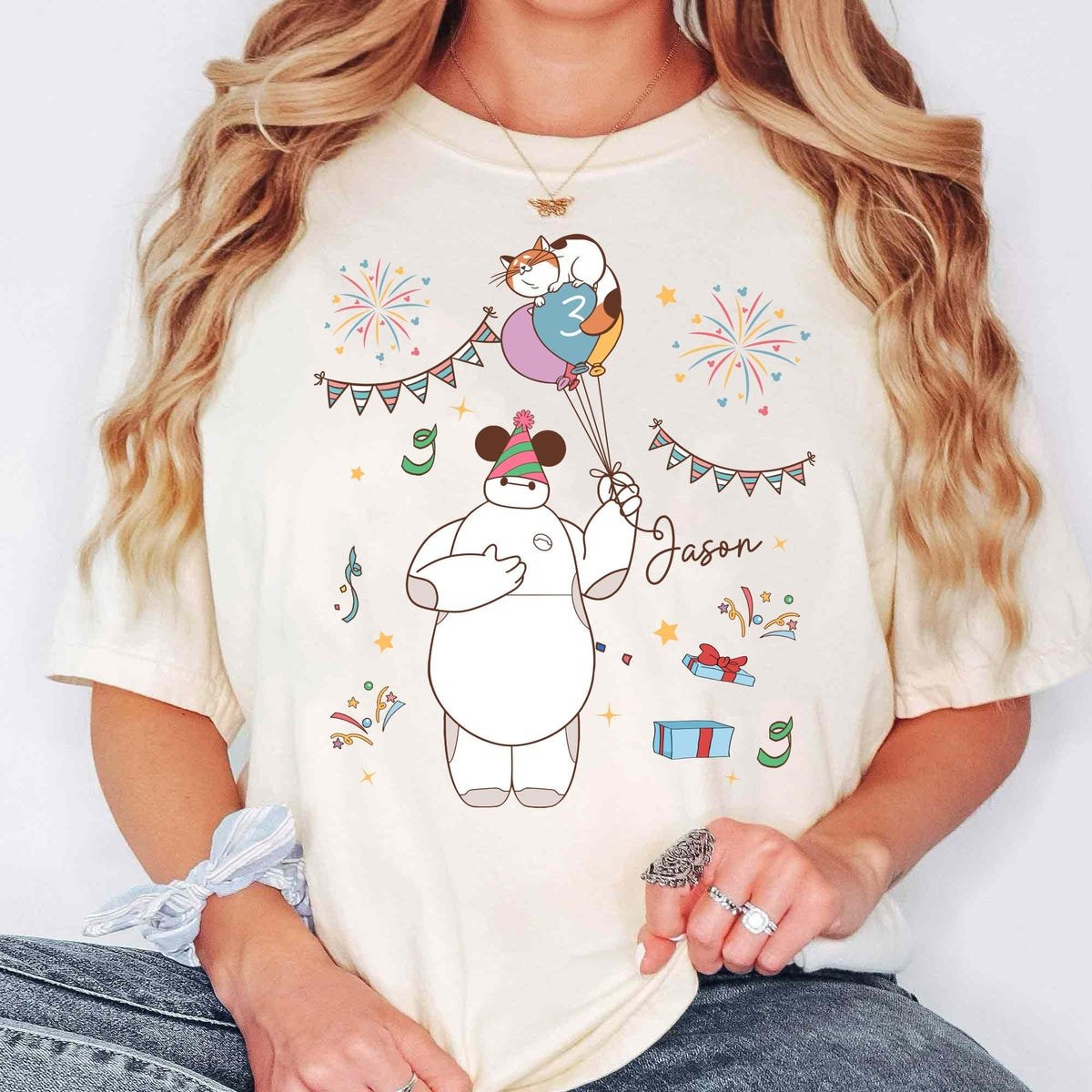 Disney Baymax Shirt Big Hero 6 Personalized Birthday Tee