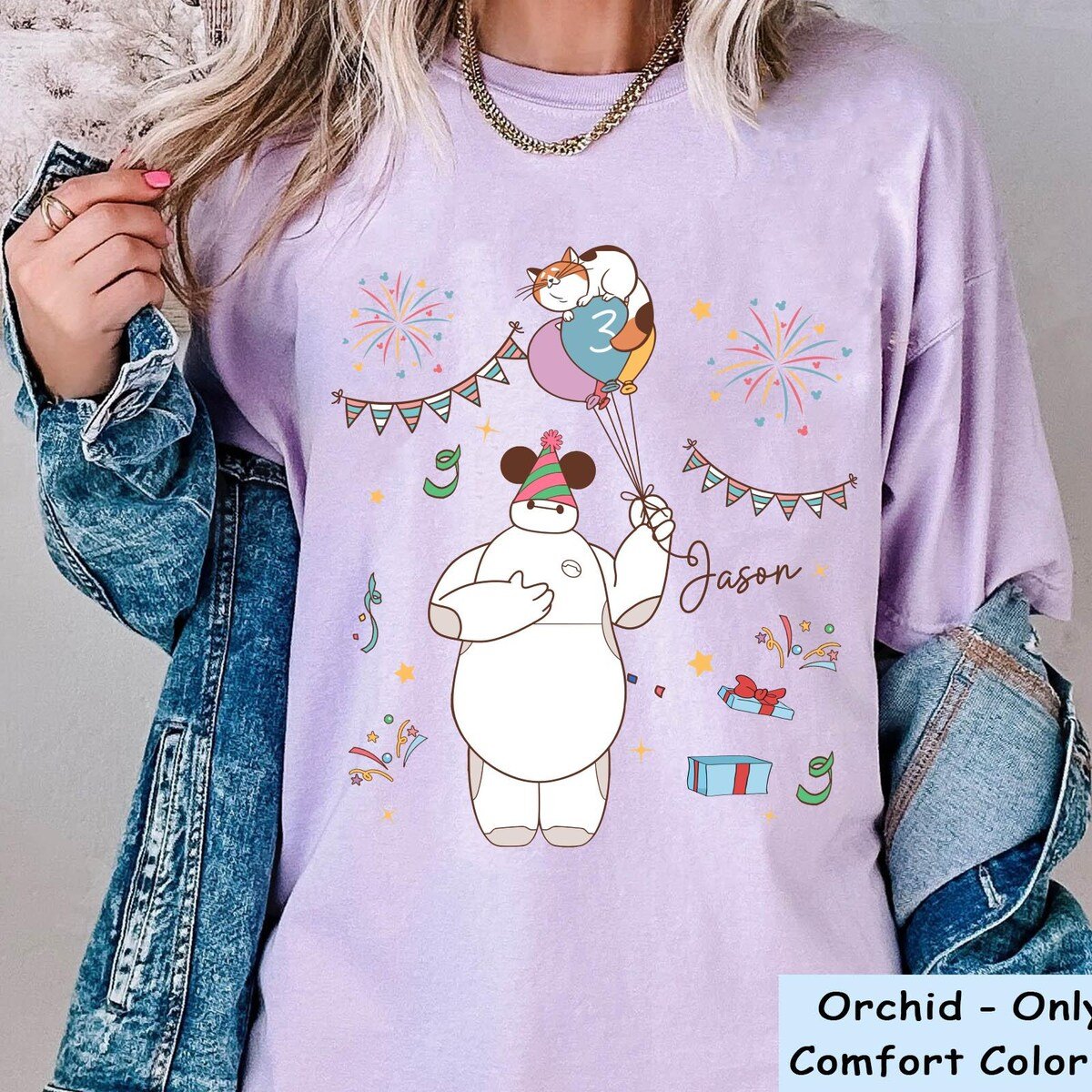 Disney Baymax Shirt Big Hero 6 Personalized Birthday Tee