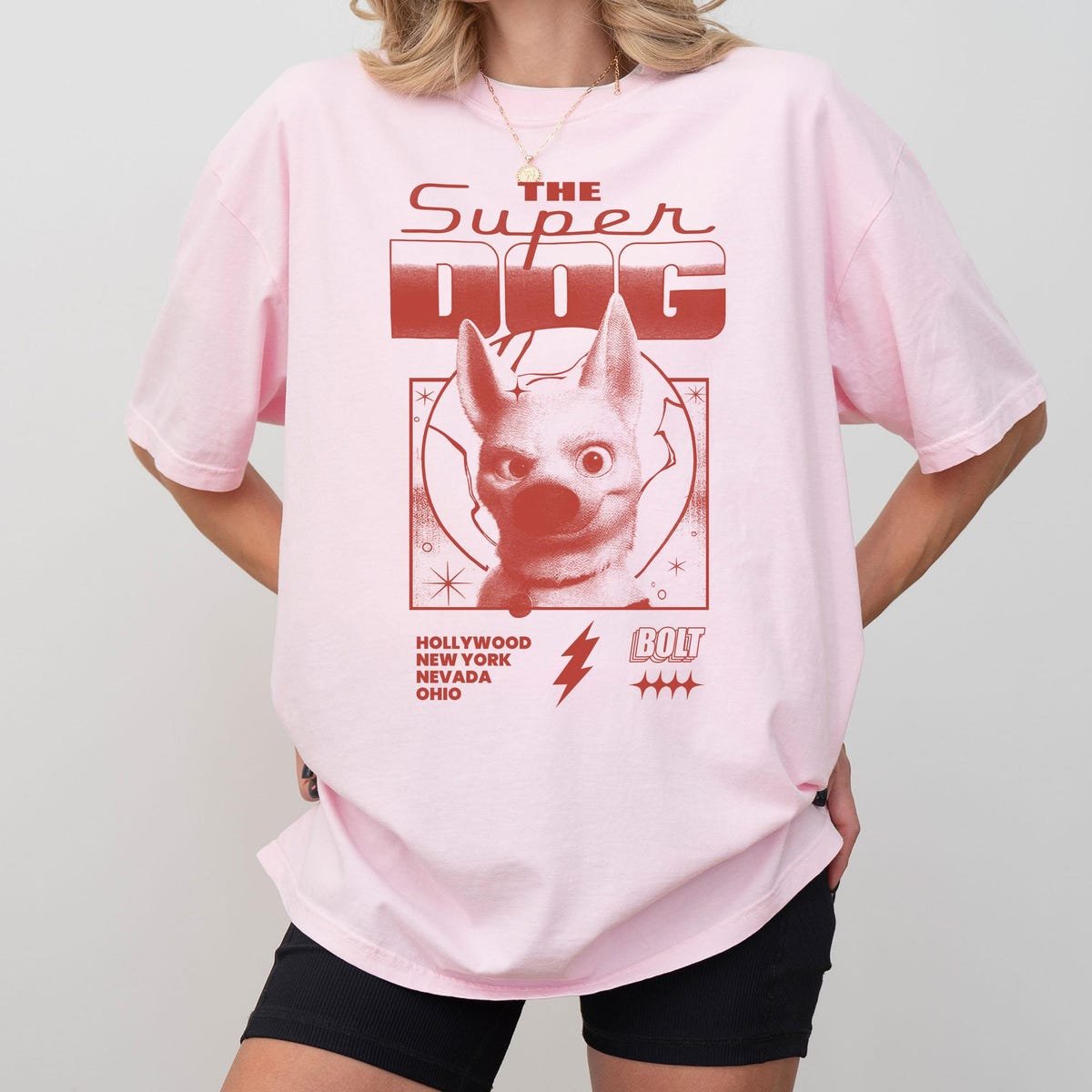 Disney Bolt Super Dog T-Shirt Funny Gift for Bolt Fans