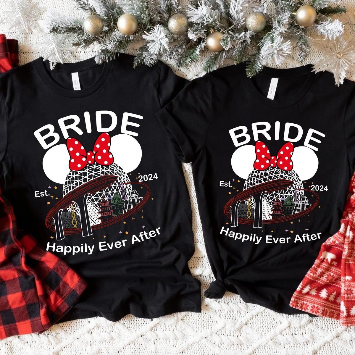 Disney Epcot Bachelorette Party Shirt Wedding Trip 2024 Bride Matching