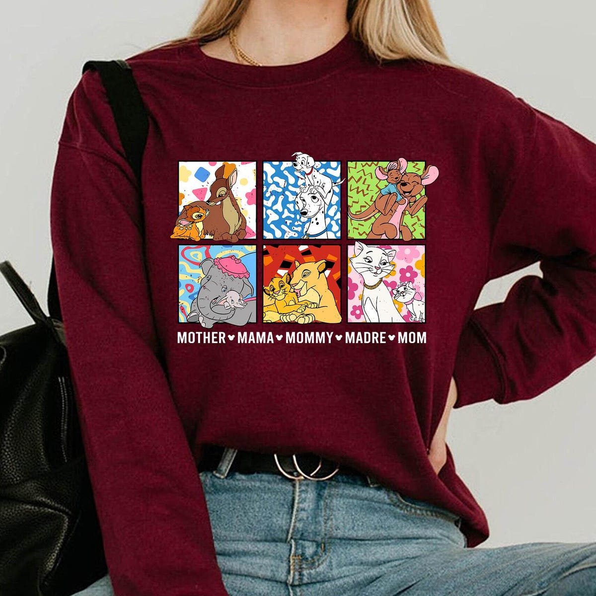 Disney Mom Daughter Shirt 90s Retro Matching Tee Mother's Day Gift