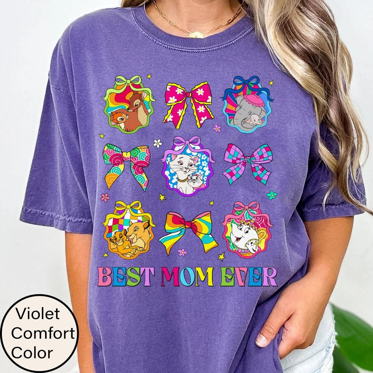Disney Mom Shirt Coquette Bow Mother's Day Gift