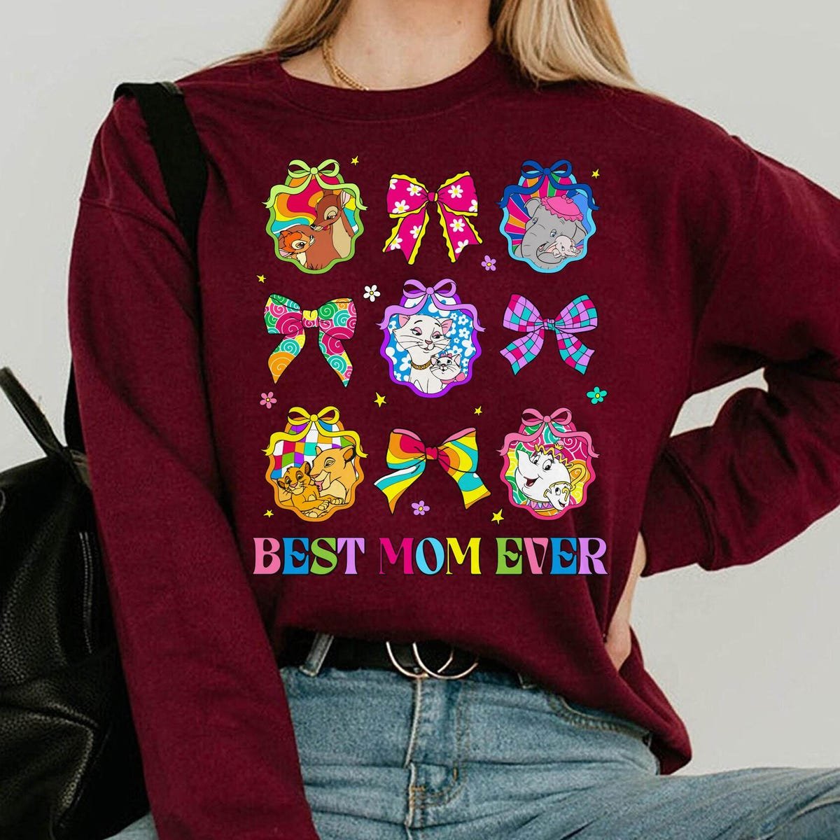 Disney Mom Shirt Coquette Bow Mother's Day Gift