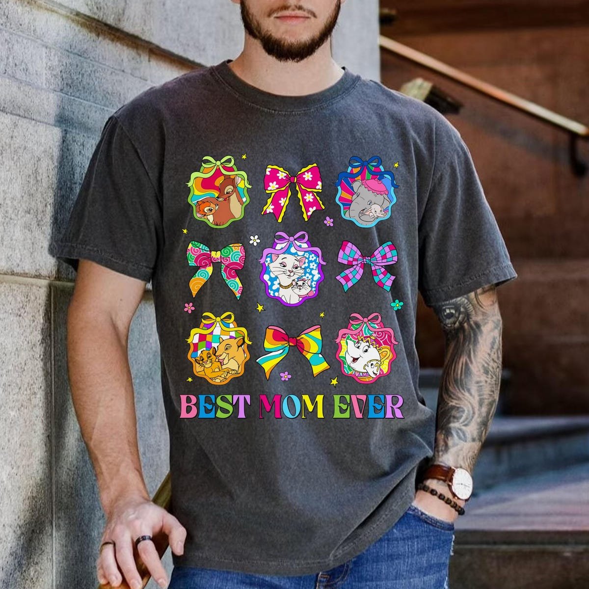 Disney Mom Shirt Coquette Bow Mother's Day Gift