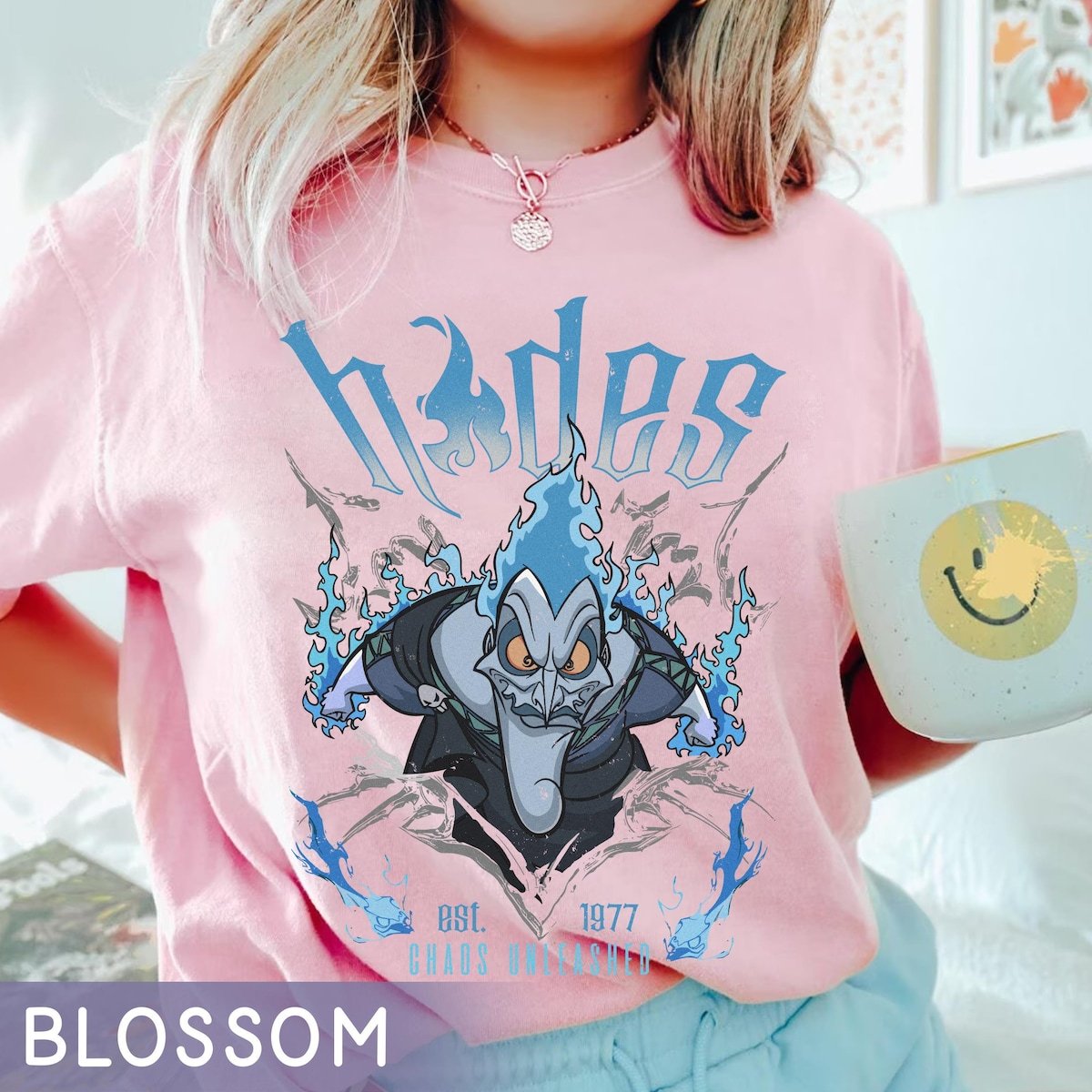 Disney Villains Hercules Shirt Hades 1997 Chaos Unleashed Tee