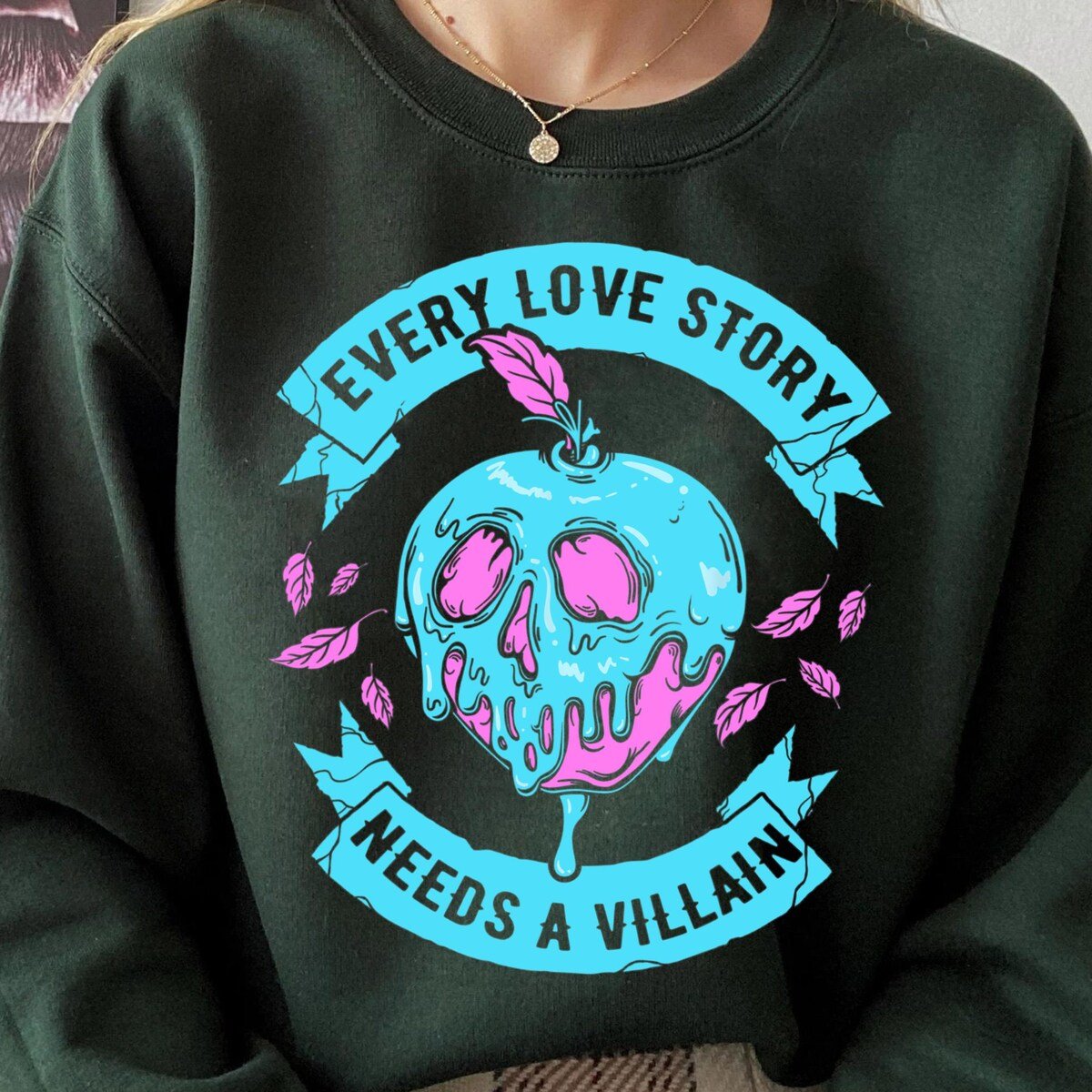 Disney Villains Poison Apple Shirt Evil Queen Valentine's Day Matching