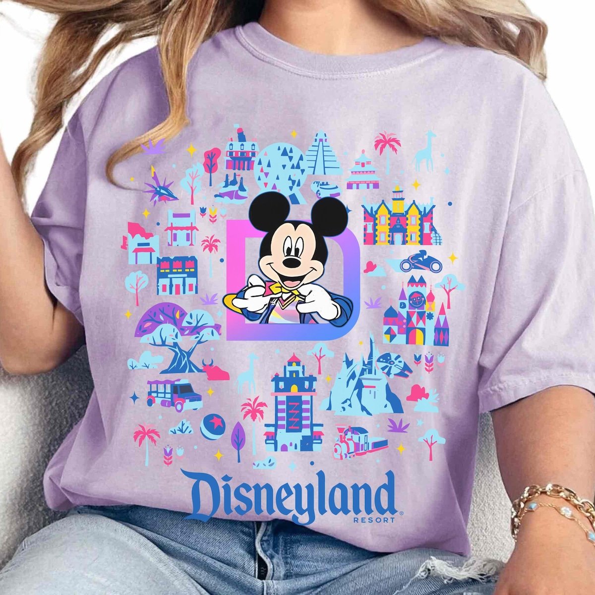 Disneyland 70th Anniversary Shirt Mickey Platinum Celebration Family Tee