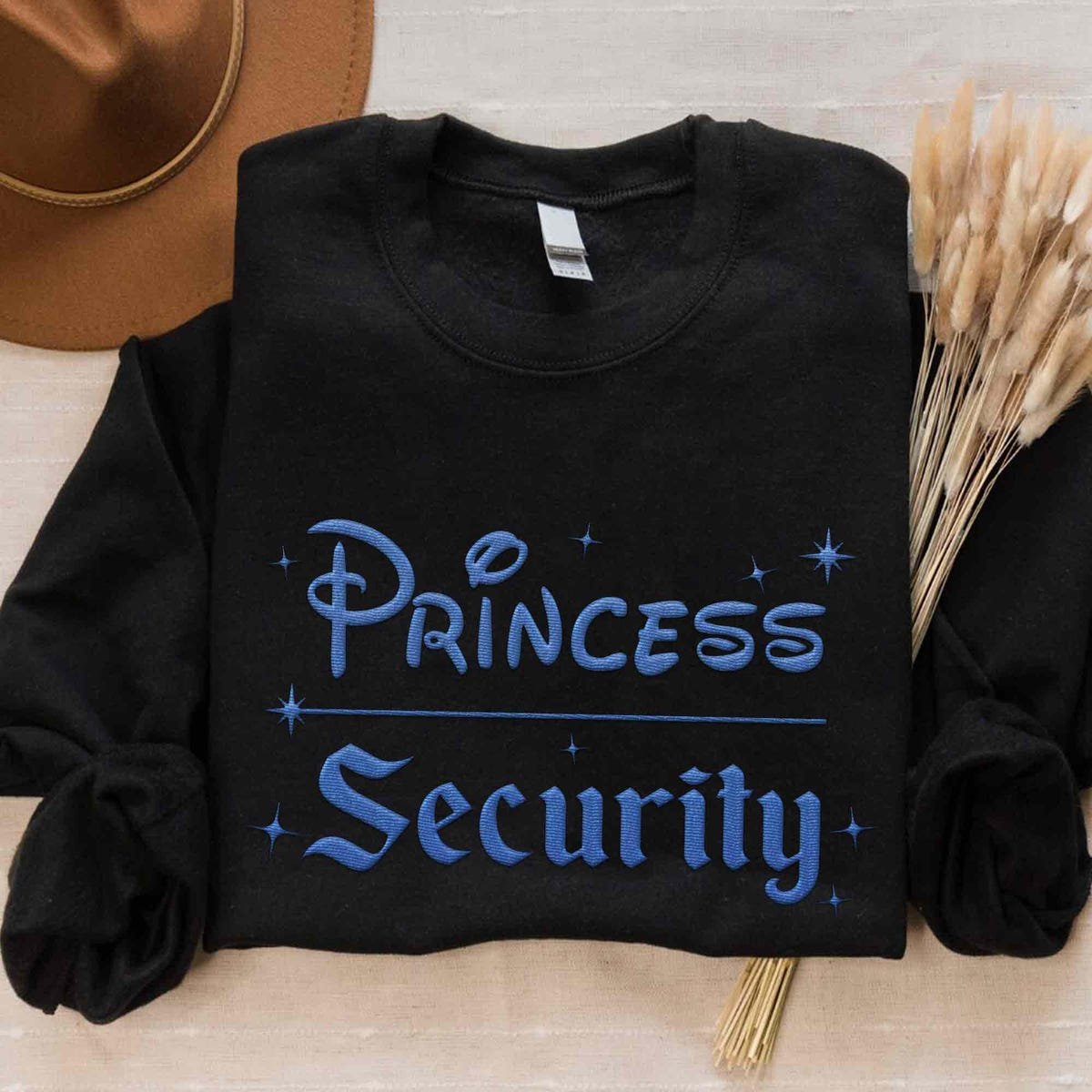 Embroidered Princess Security Sweatshirt for Disney Trips