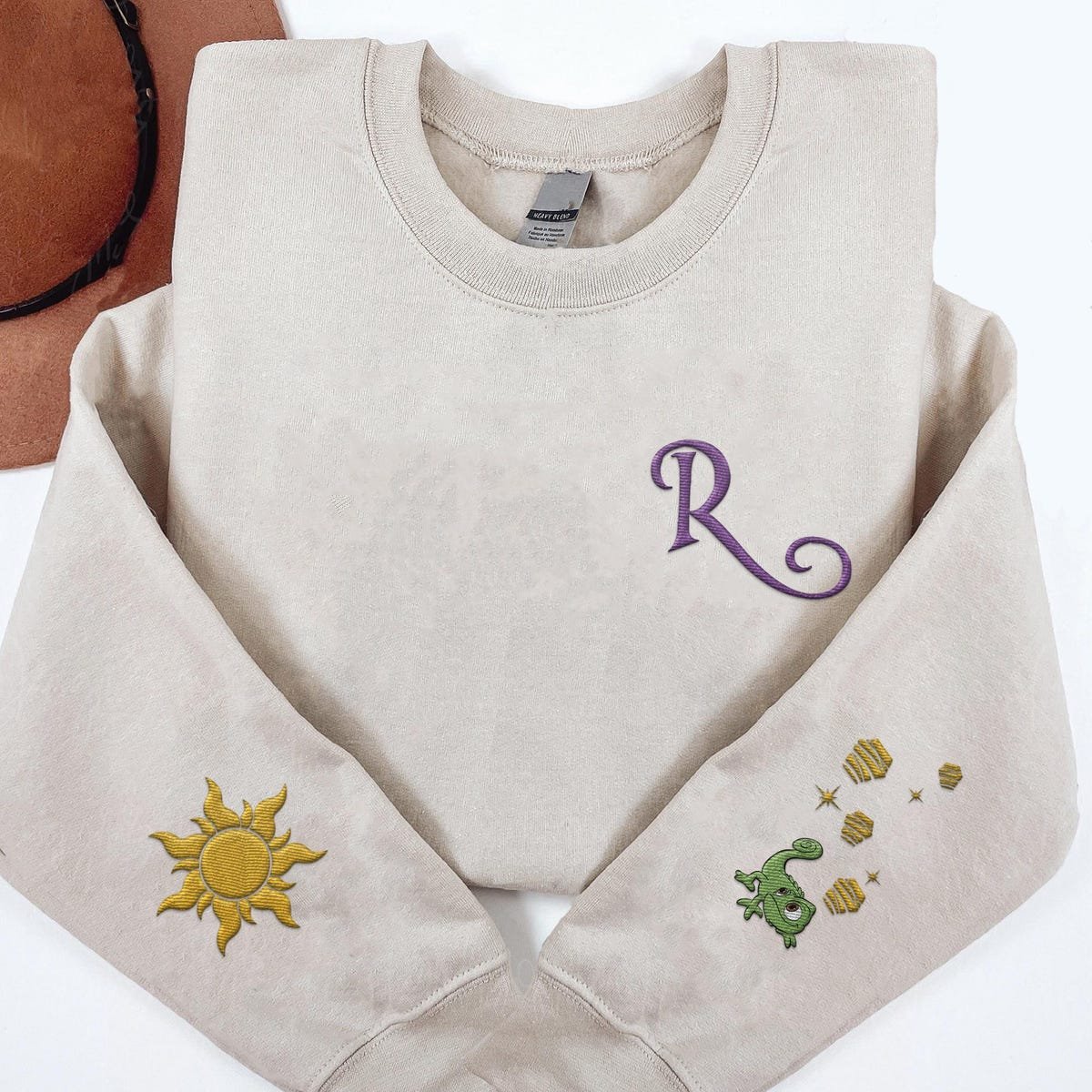 Embroidered Rapunzel Sweatshirt Disney Princess 2025 Gift