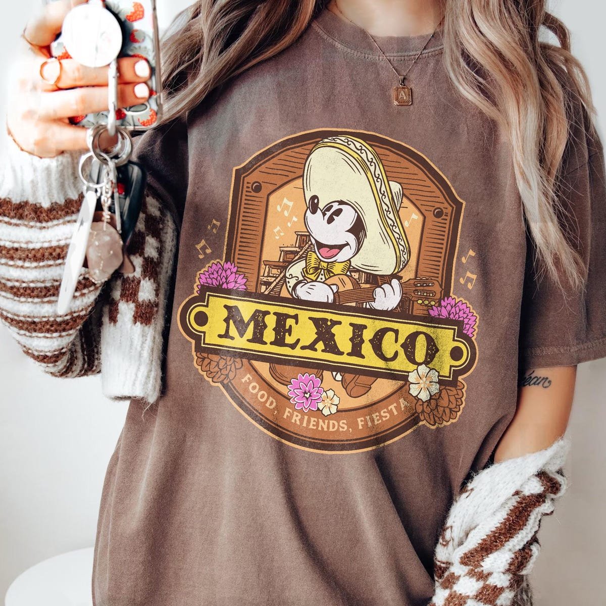 Epcot Mexico Pavilion Shirt Disney World Showcase 2025 Tee