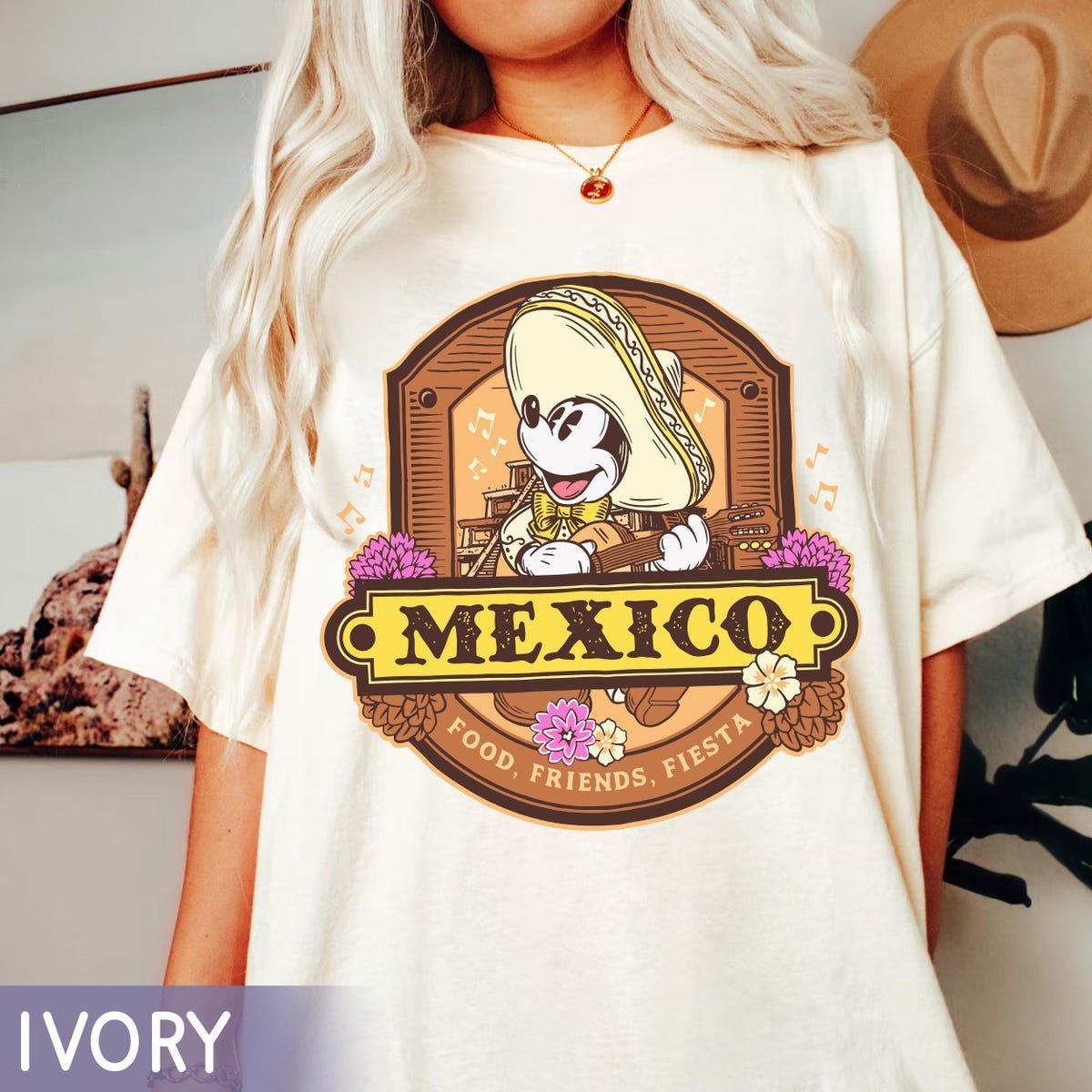 Epcot Mexico Pavilion Shirt Disney World Showcase 2025 Tee