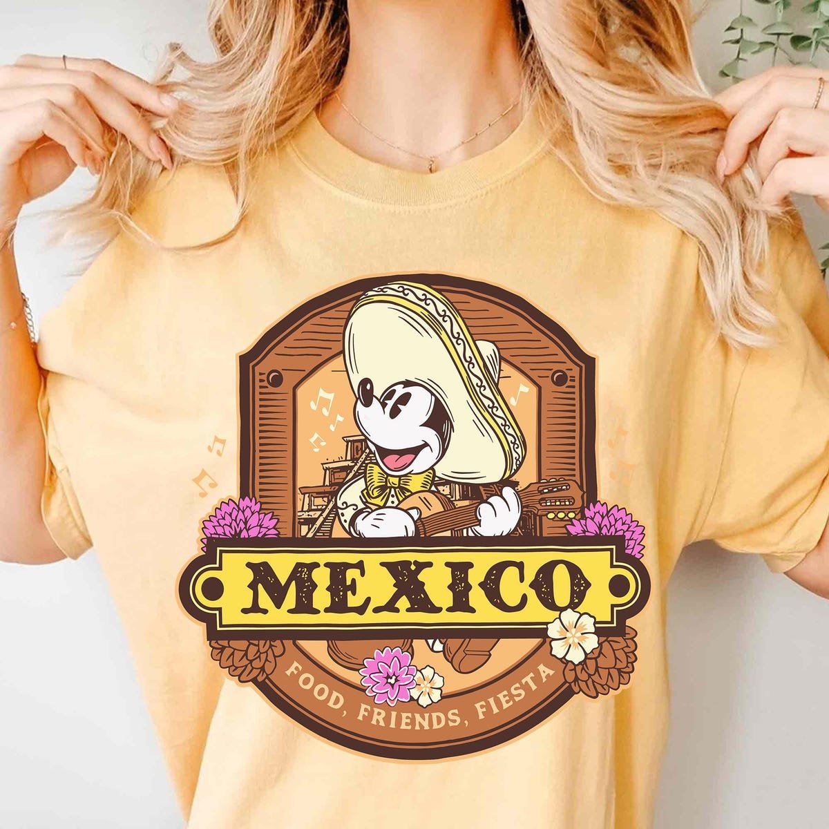 Epcot Mexico Pavilion Shirt Disney World Showcase 2025 Tee