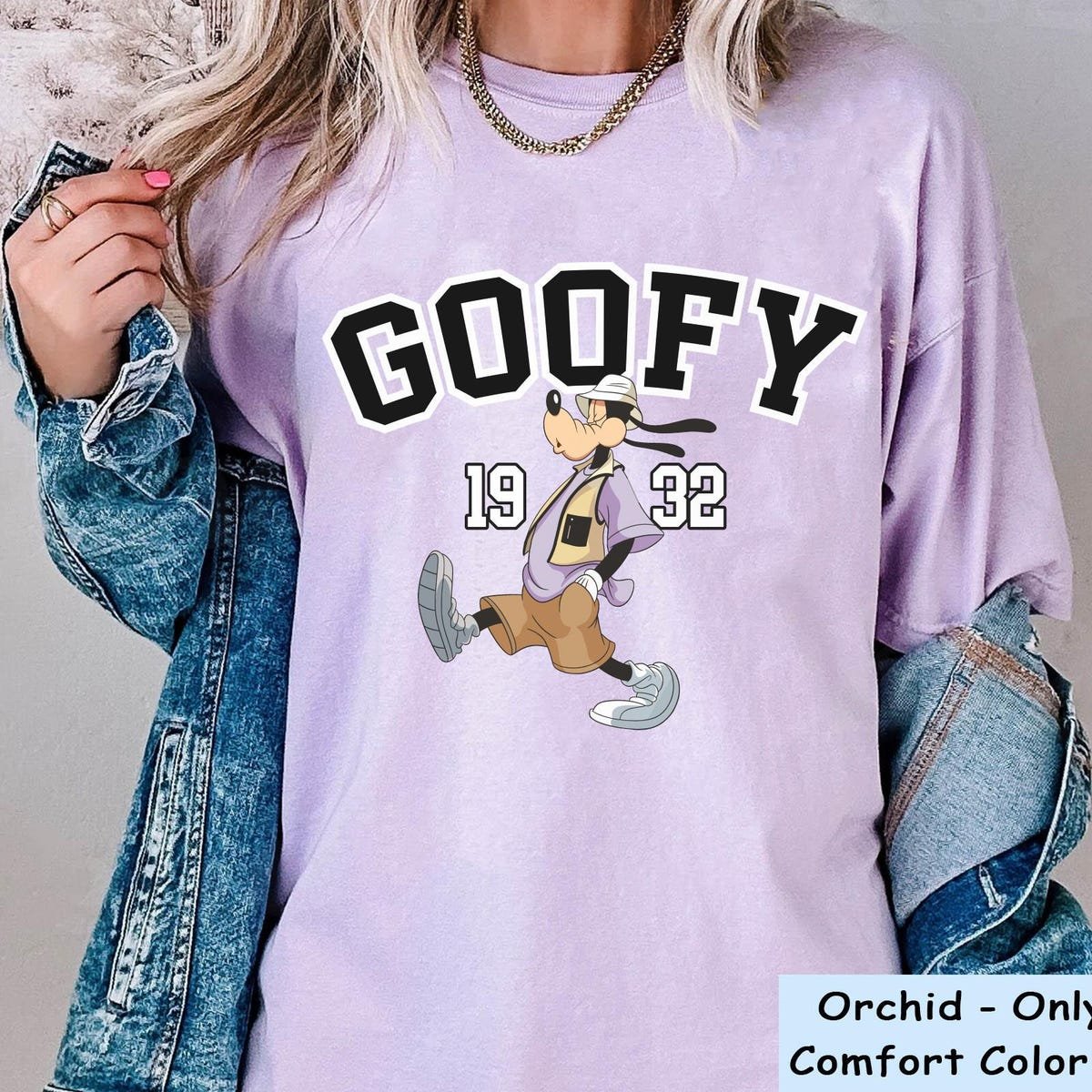 Goofy Vintage Streetwear T-Shirt Mickey 1932 Retro Family Tee