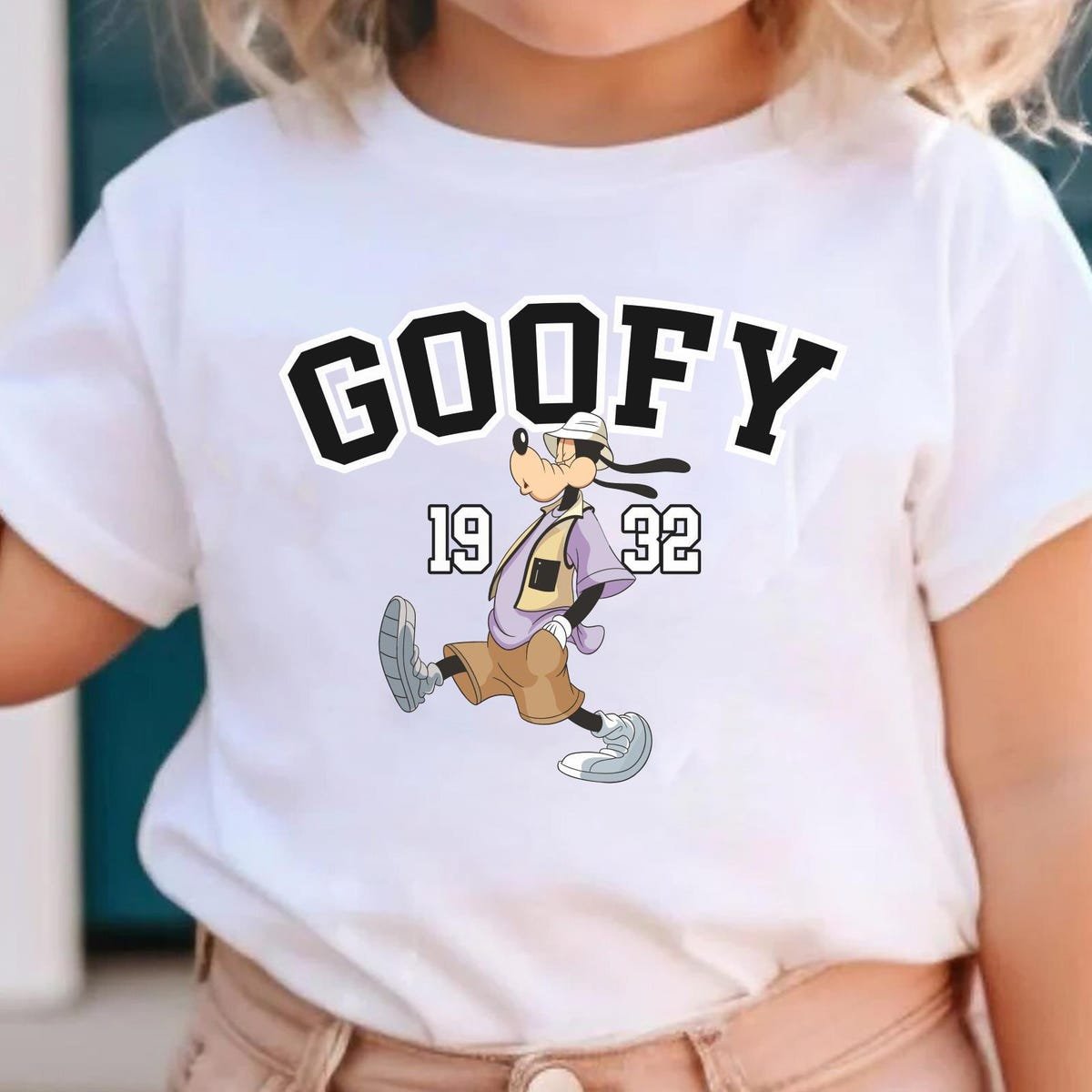 Goofy Vintage Streetwear T-Shirt Mickey 1932 Retro Family Tee
