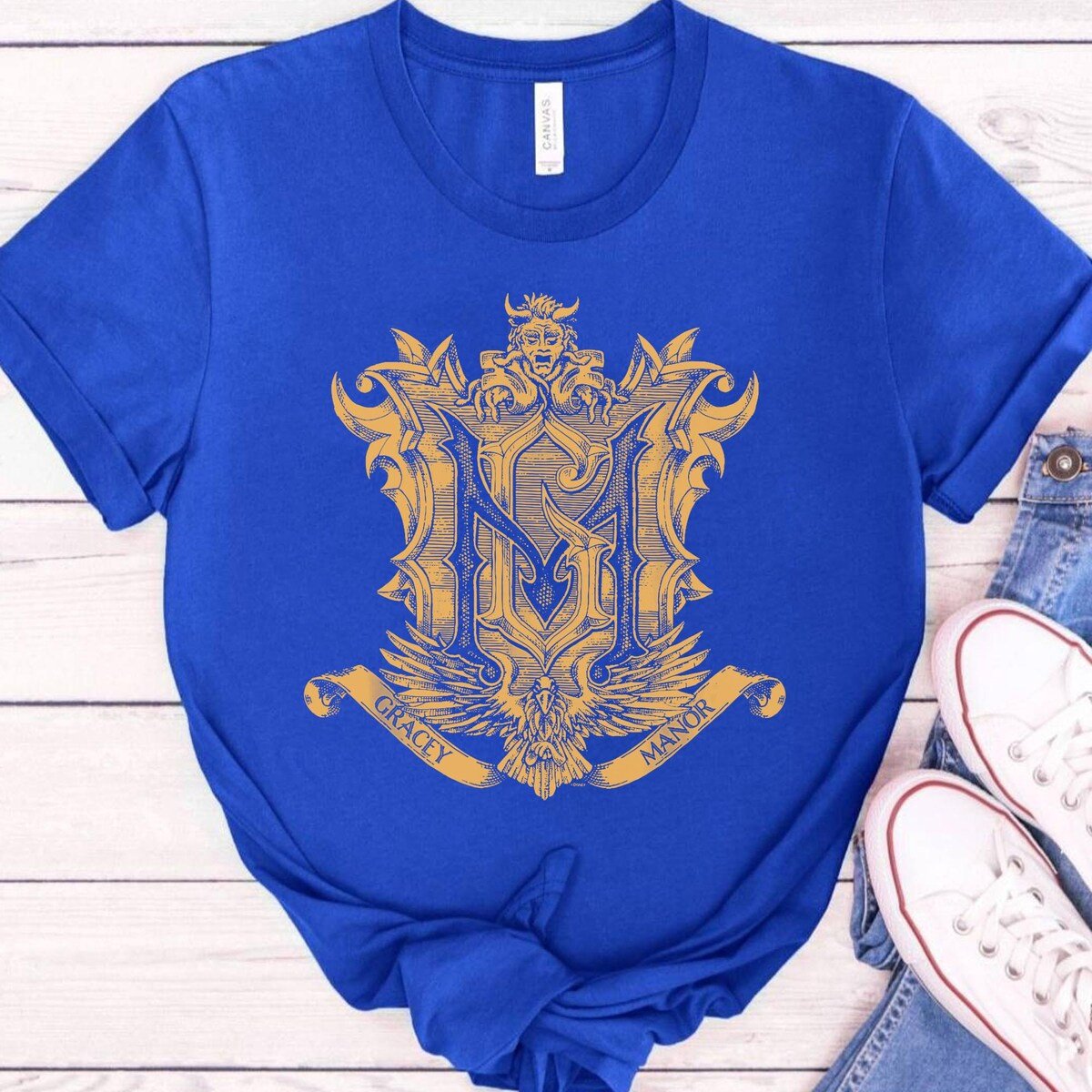 Haunted Mansion Logo T-shirt Disney Halloween 2025 Gift