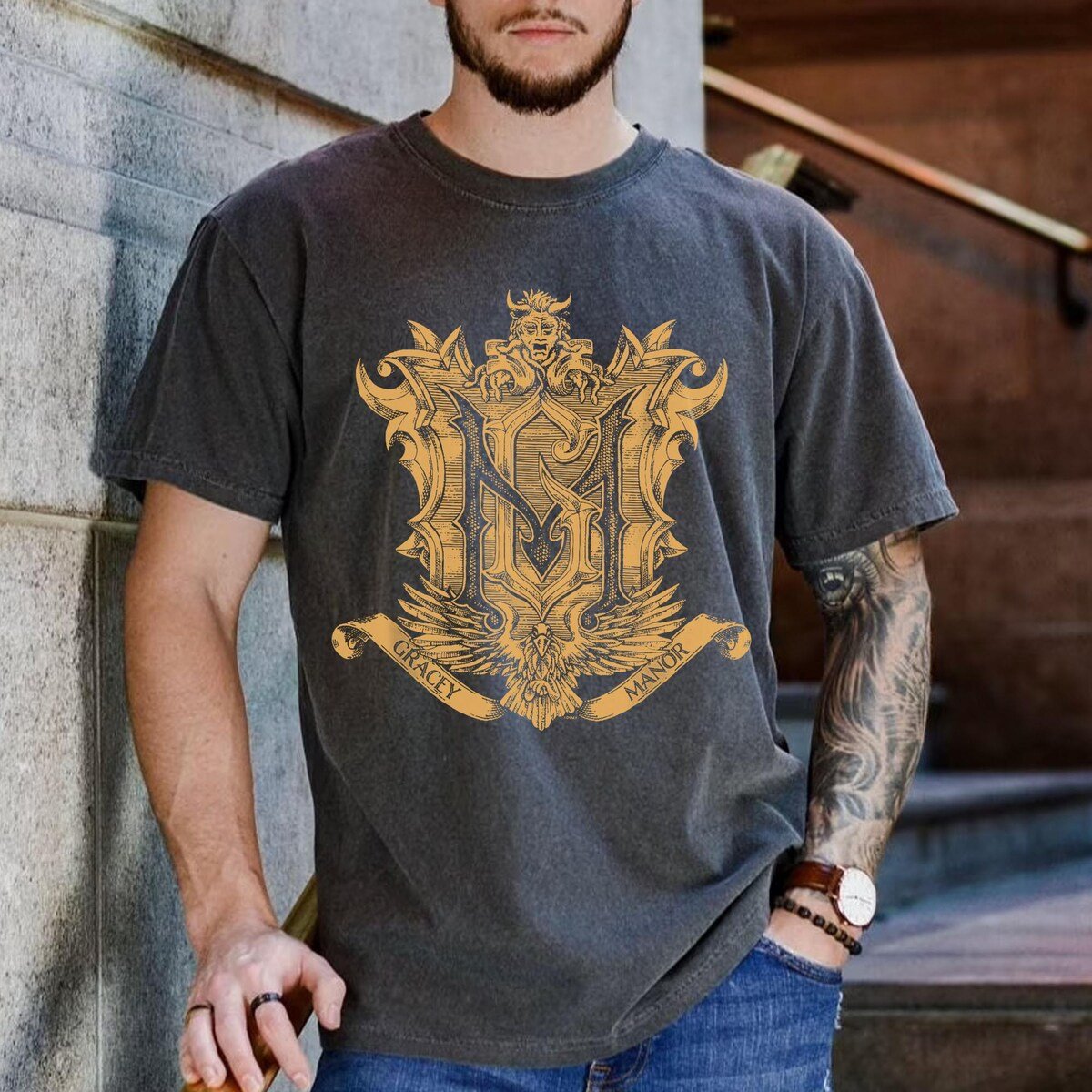 Haunted Mansion Logo T-shirt Disney Halloween 2025 Gift