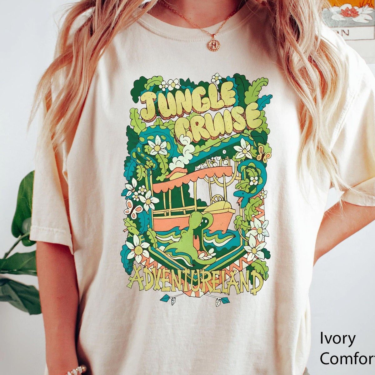 Jungle Cruise Animals Shirt Adventureland Theme Park Tee 2024 Trip
