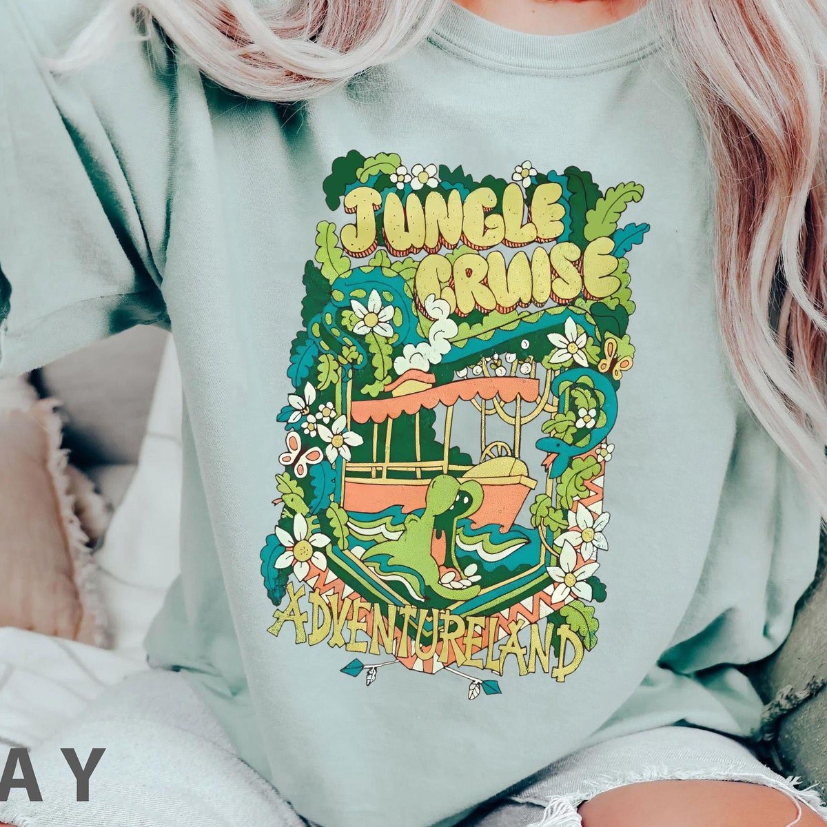 Jungle Cruise Animals Shirt Adventureland Theme Park Tee 2024 Trip