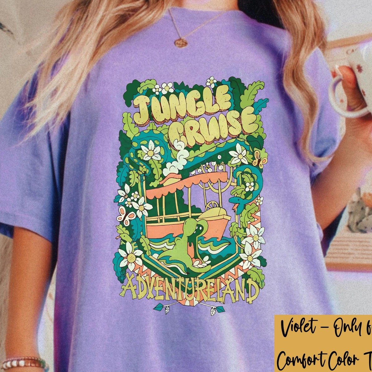 Jungle Cruise Animals Shirt Adventureland Theme Park Tee 2024 Trip