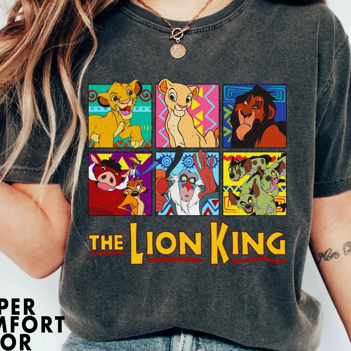 Lion King Characters Shirt Disney Magic Kingdom Family Matching Tee