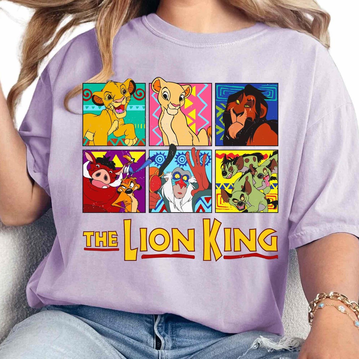 Lion King Characters Shirt Disney Magic Kingdom Family Matching Tee