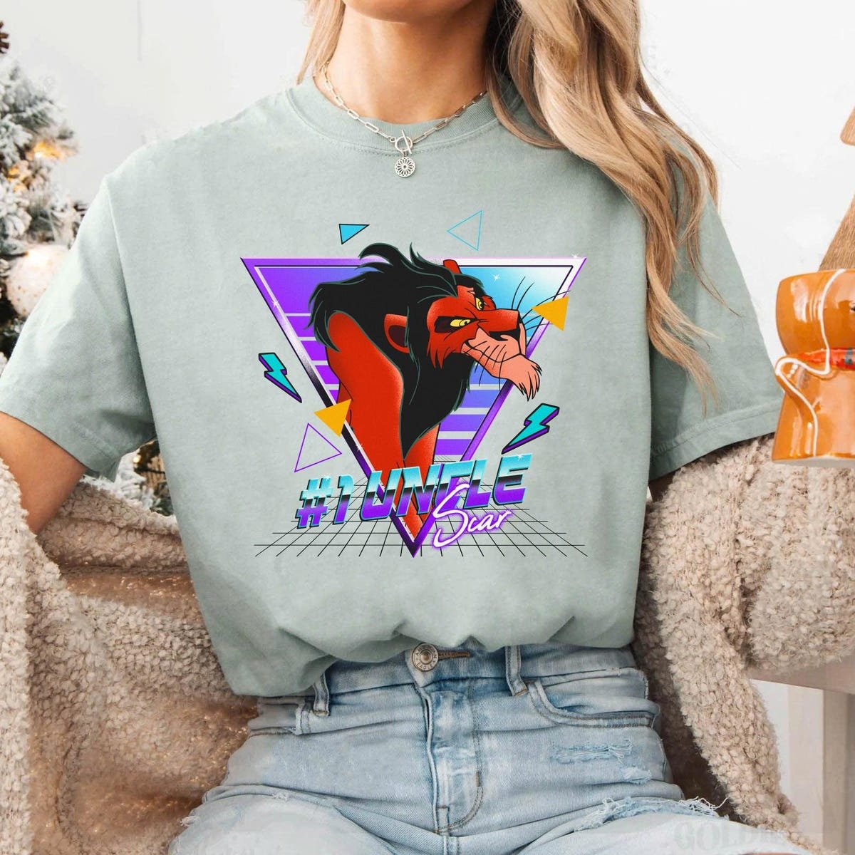 Lion King Scar Uncle Shirt Elephant Graveyard Scene Disney Tee