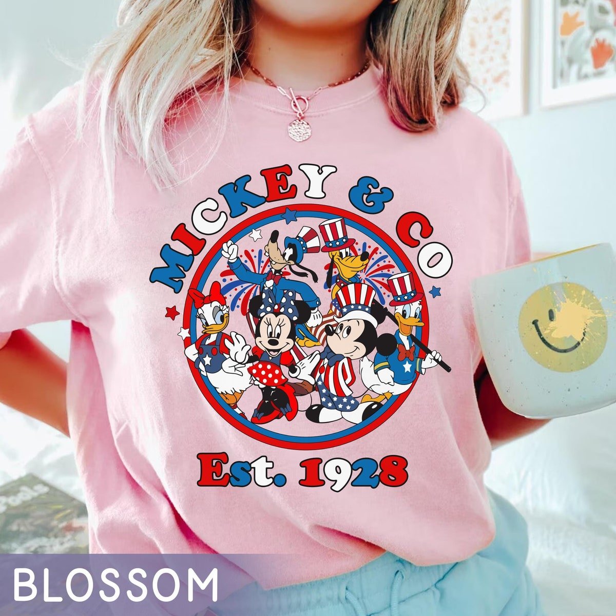 Mickey & Co Patriotic Shirt Disney 4th of July 2024
