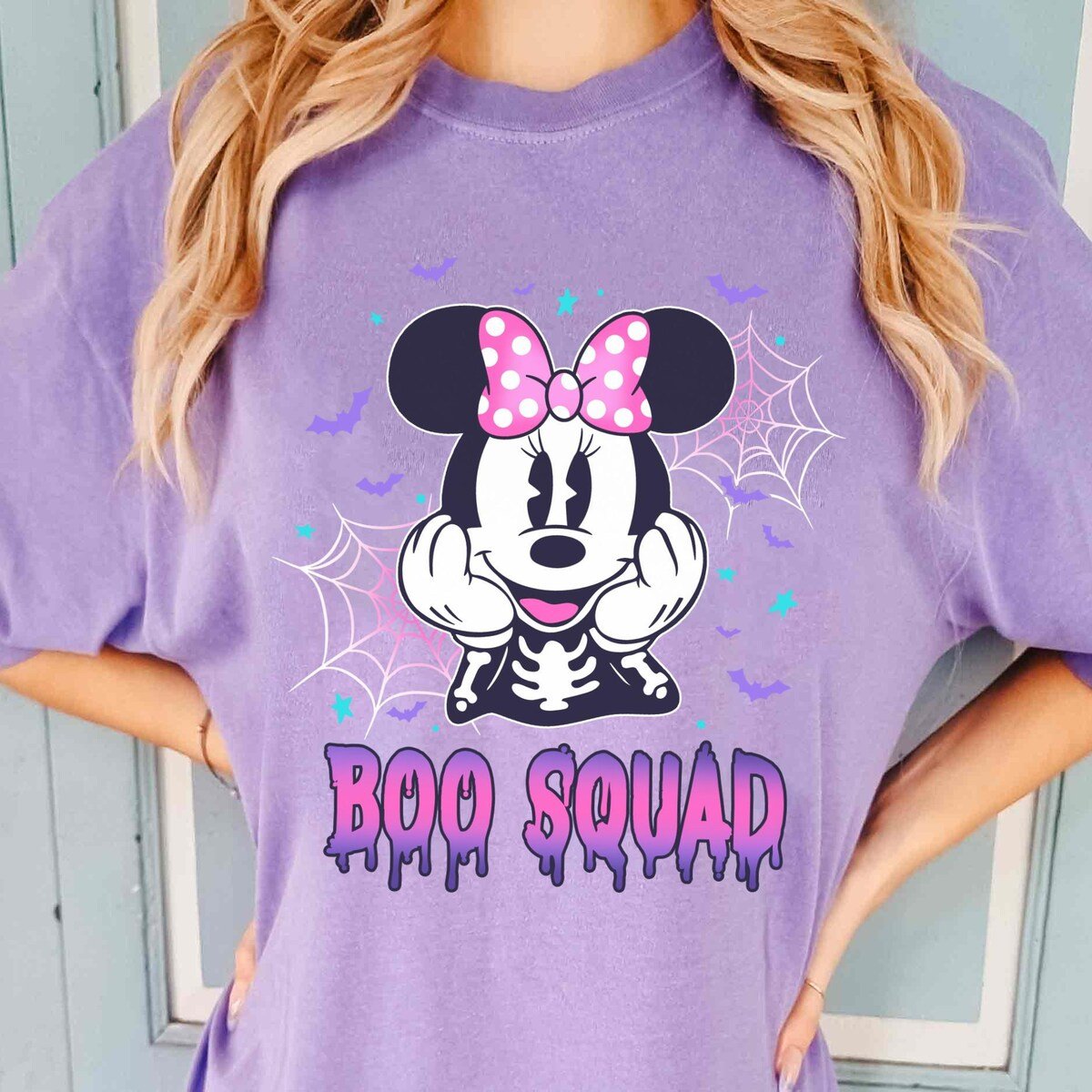 Minnie Daisy Skeleton Halloween Shirt Disney Besties T-shirt