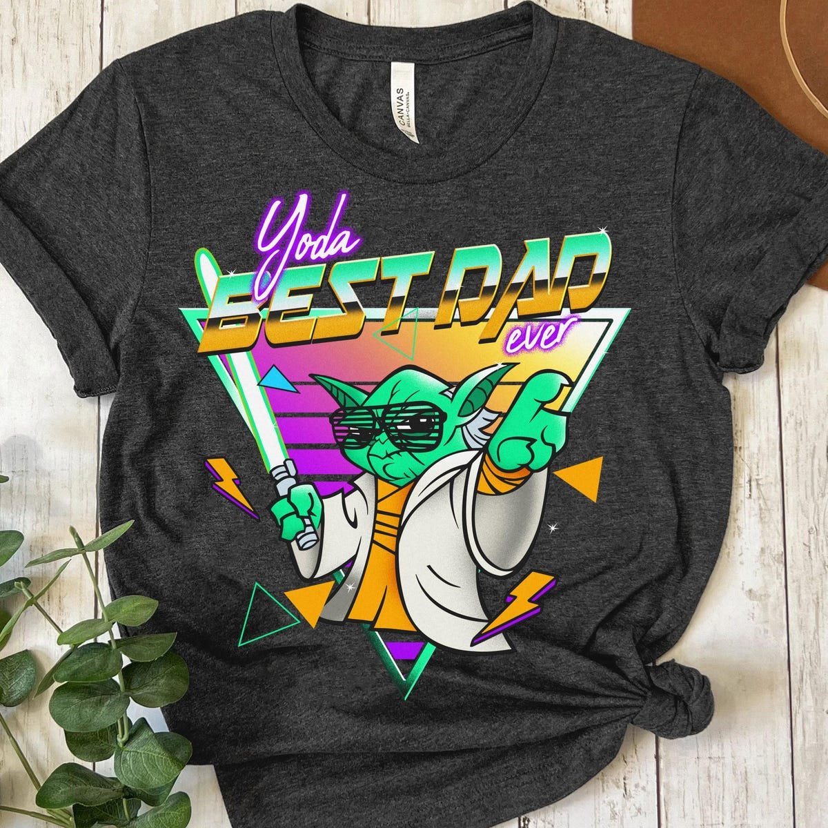 Retro Disney Star Wars Yoda Shirt for Dad Father's Day Gift