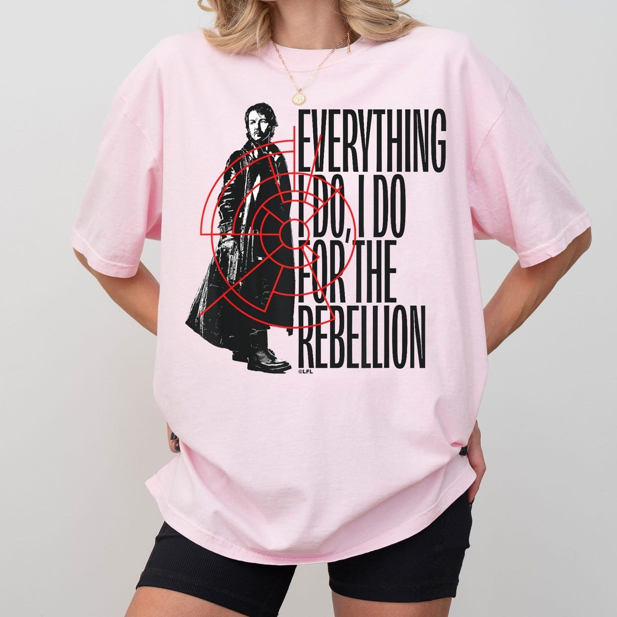 Star Wars Andor Rebellion T-shirt Cassian Andor Gift Tee