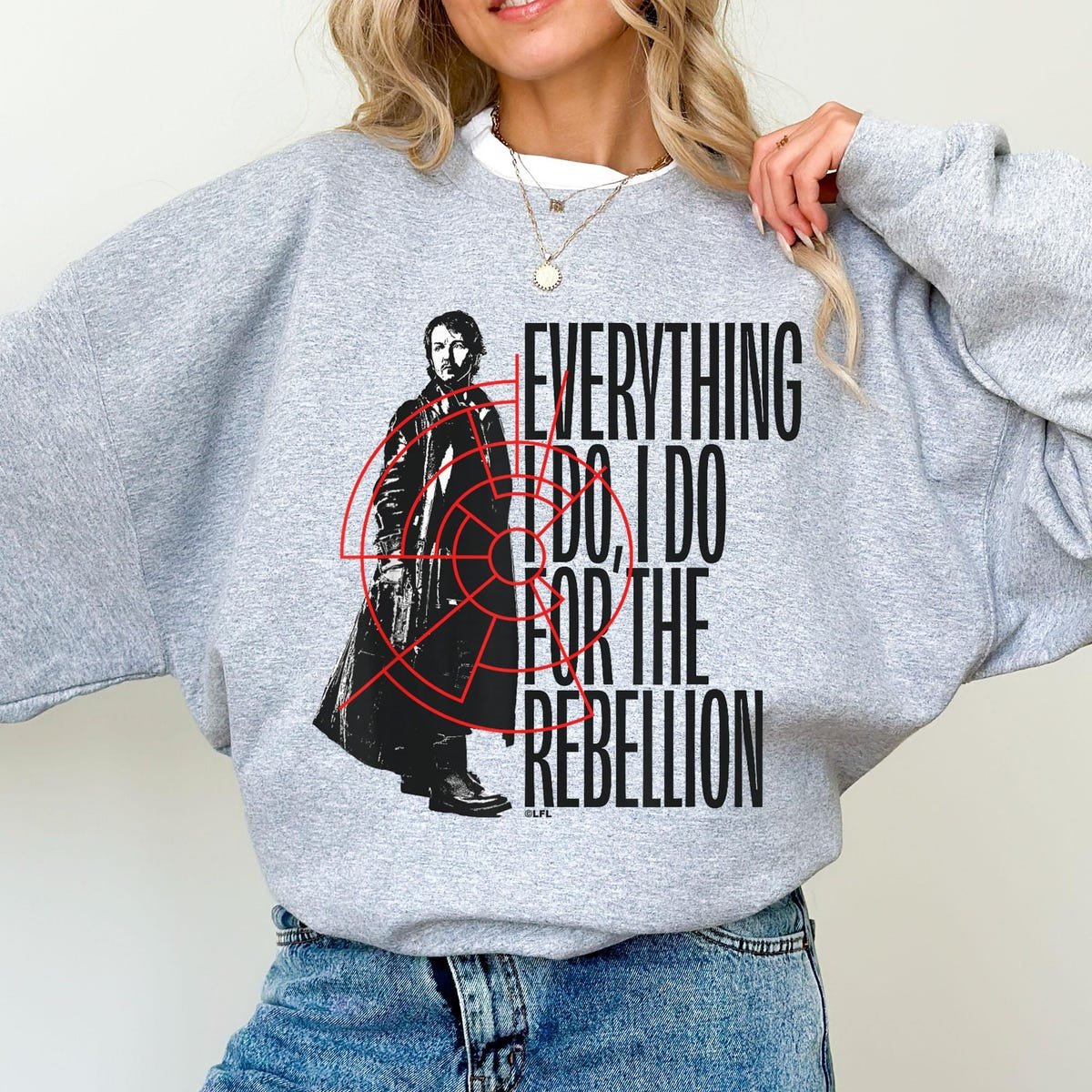 Star Wars Andor Rebellion T-shirt Cassian Andor Gift Tee