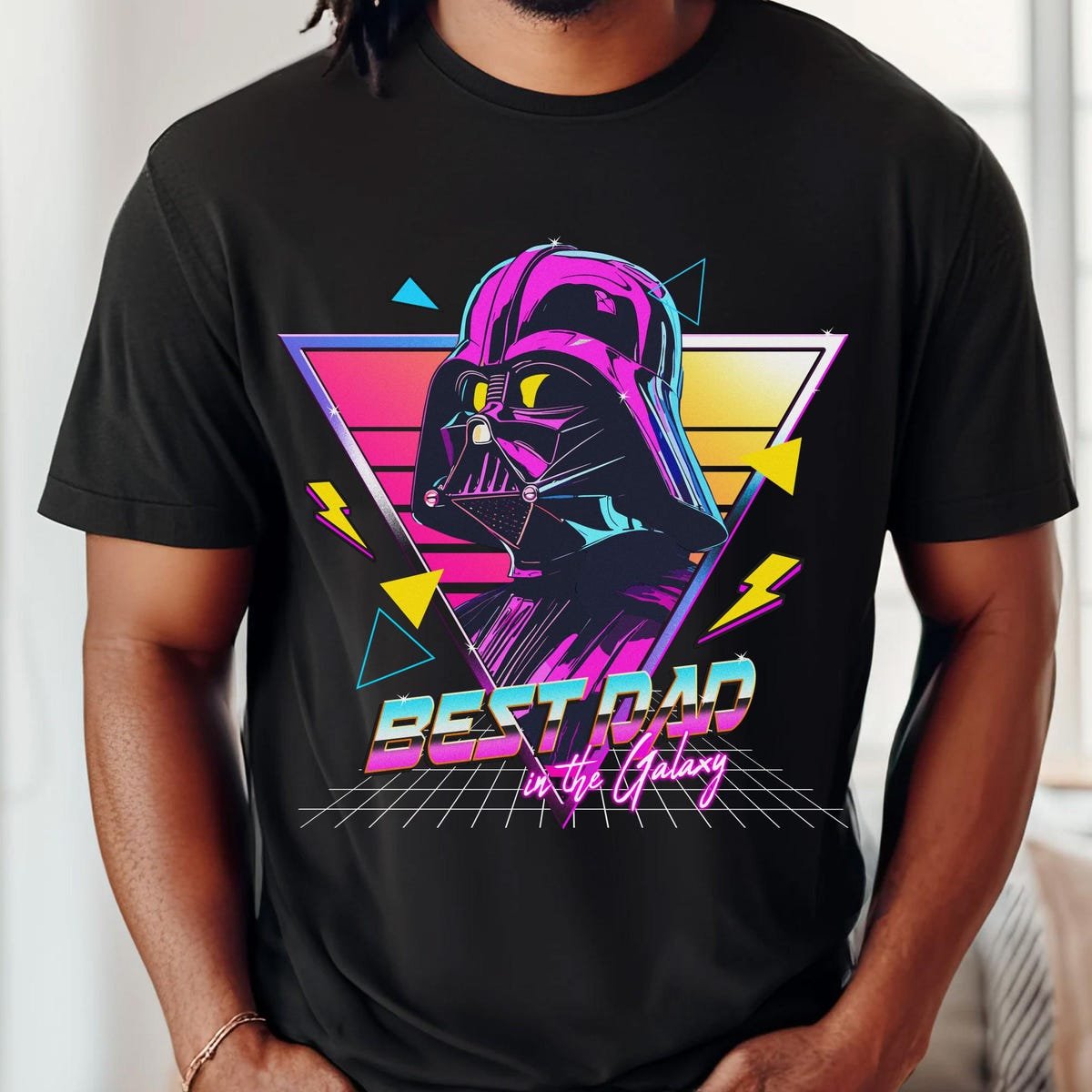 Star Wars Dad Shirt Vintage 90s Darth Vader Tee Father's Day Gift