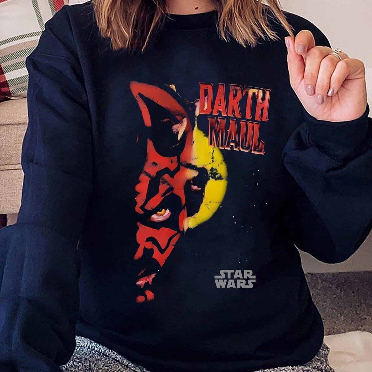 Star Wars Darth Maul T-shirt Retro Sith Lord Villain Shirt