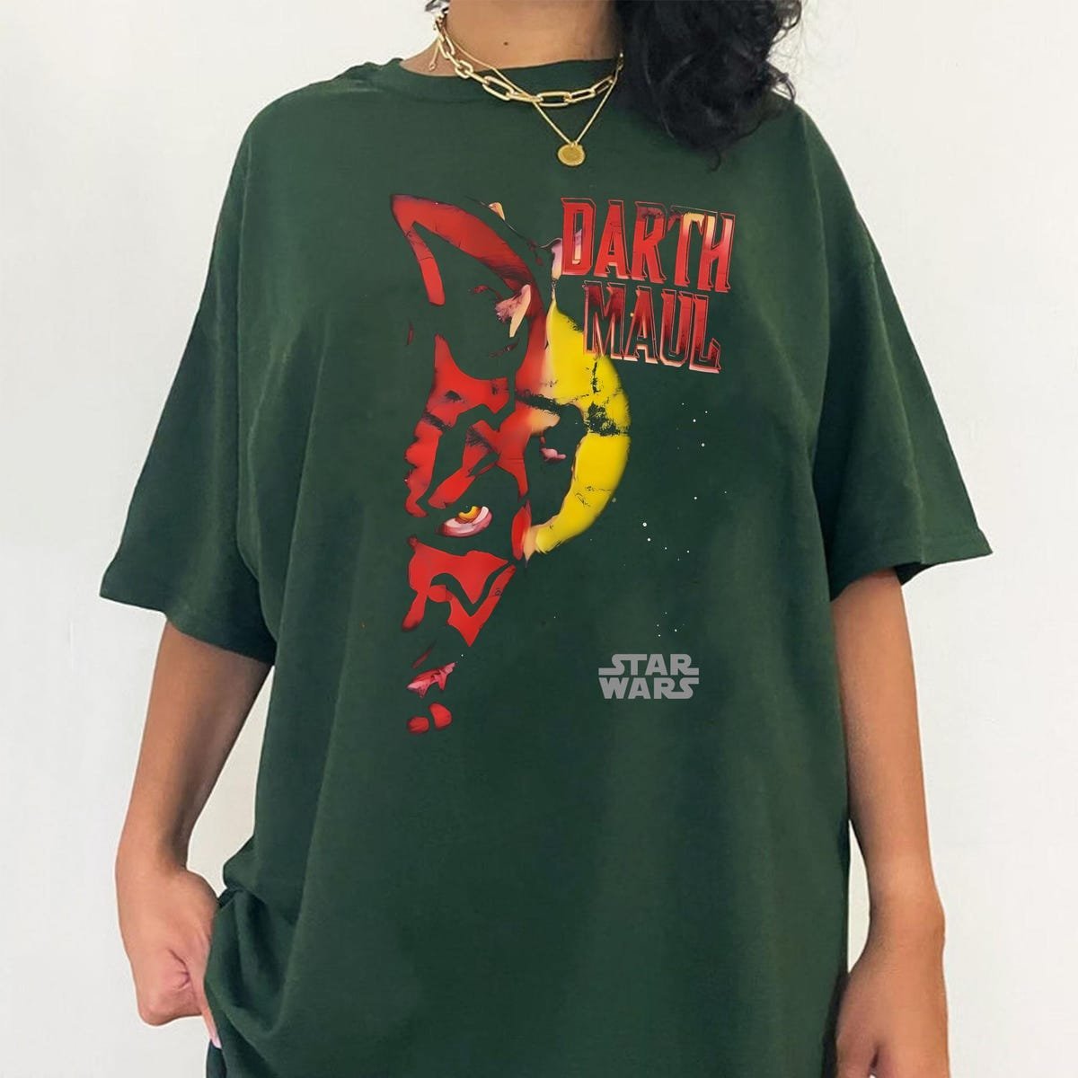 Star Wars Darth Maul T-shirt Retro Sith Lord Villain Shirt